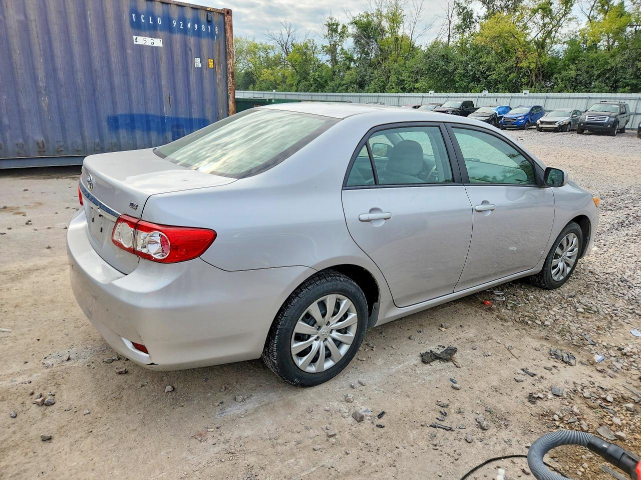 2012 Toyota Corolla Le Silver vin: 2T1BU4EE2CC843247