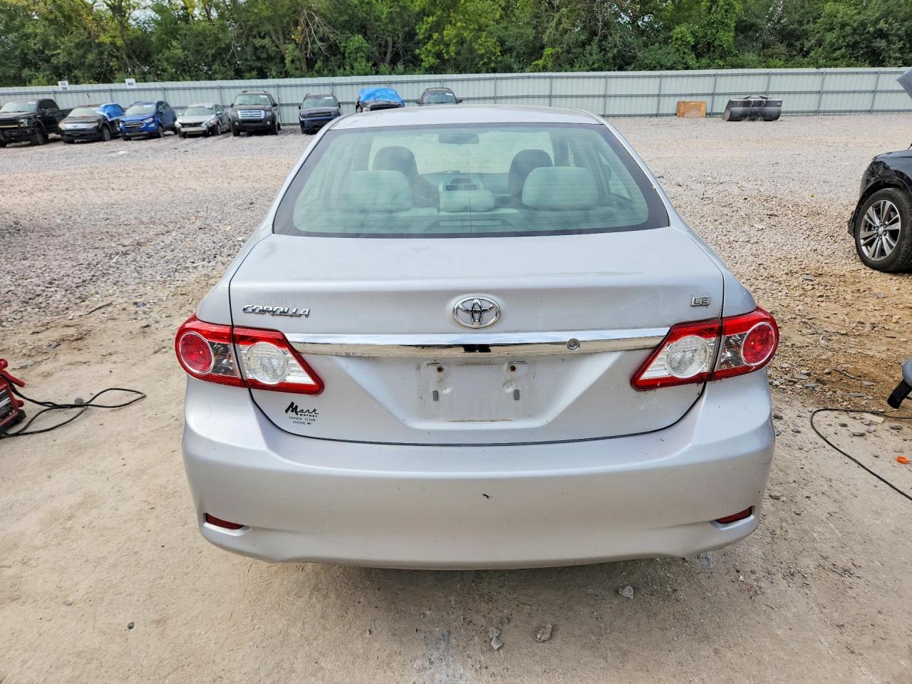 2012 Toyota Corolla Le Silver vin: 2T1BU4EE2CC843247