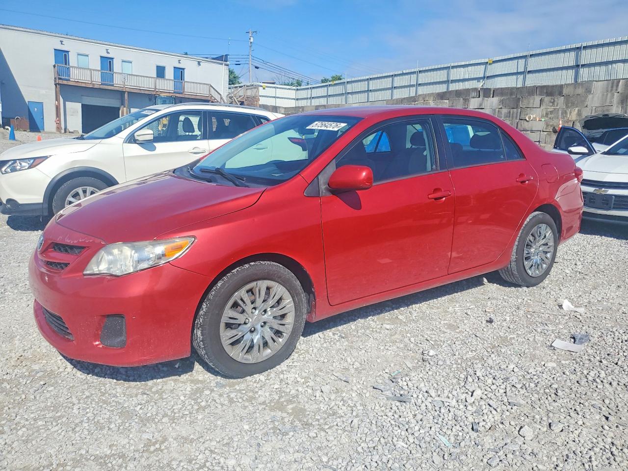 2012 Toyota Corolla Le Red vin: 2T1BU4EE2CC843779