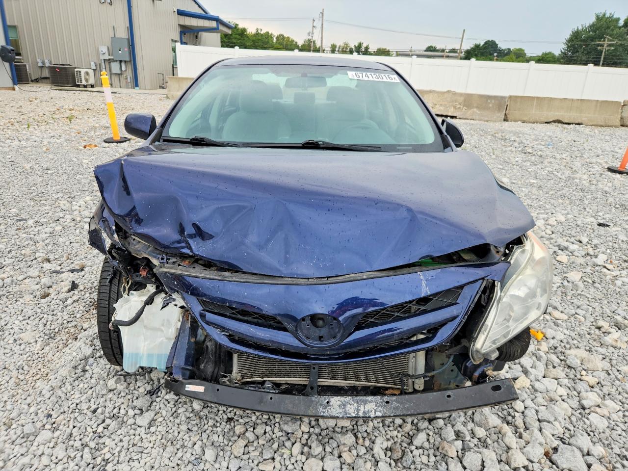 2012 Toyota Corolla Le Blue vin: 2T1BU4EE2CC847475