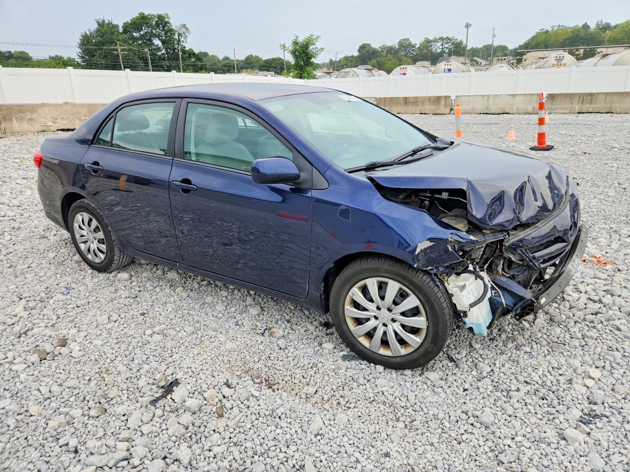 2012 Toyota Corolla Le Blue vin: 2T1BU4EE2CC847475