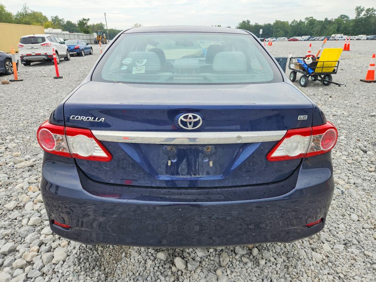 2012 Toyota Corolla Le Blue vin: 2T1BU4EE2CC847475