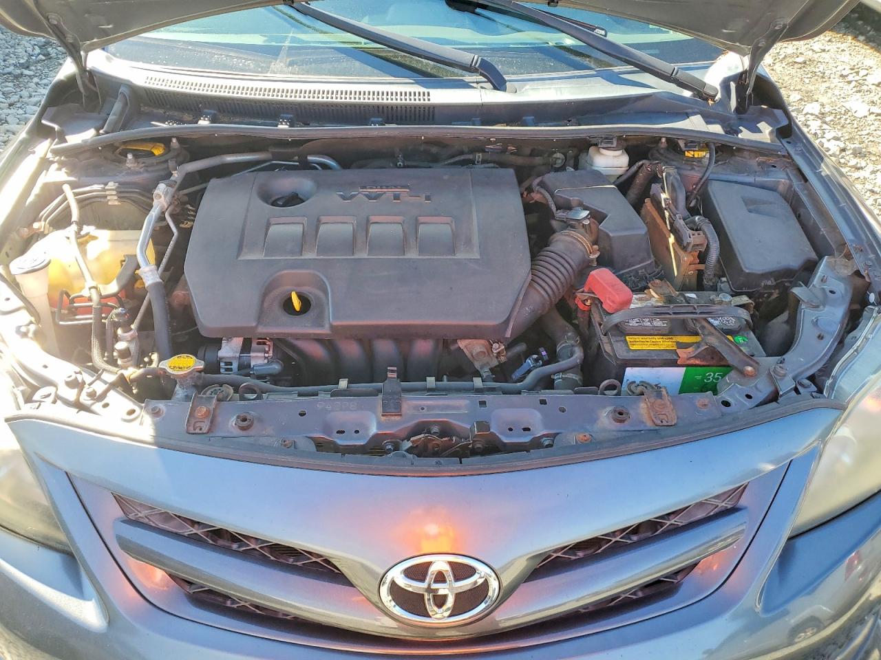 2012 Toyota Corolla S Gray vin: 2T1BU4EE2CC853809