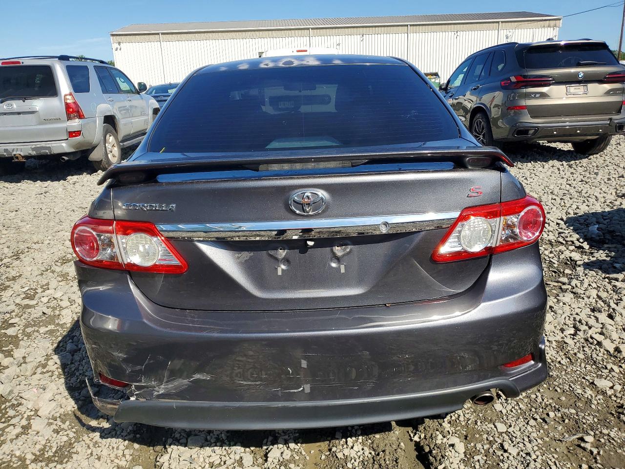 2012 Toyota Corolla S Gray vin: 2T1BU4EE2CC853809