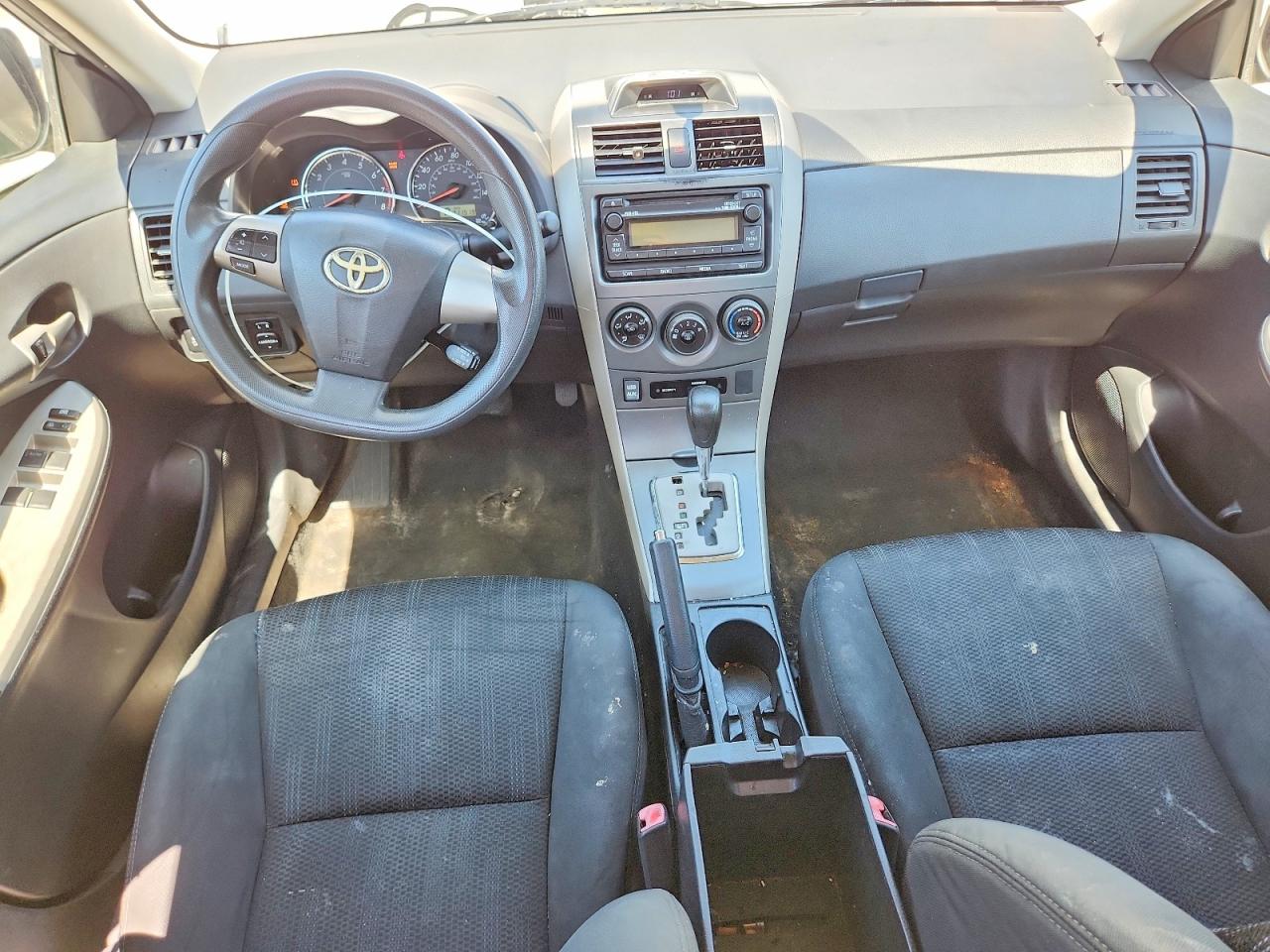 2012 Toyota Corolla S Silver vin: 2T1BU4EE2CC856547