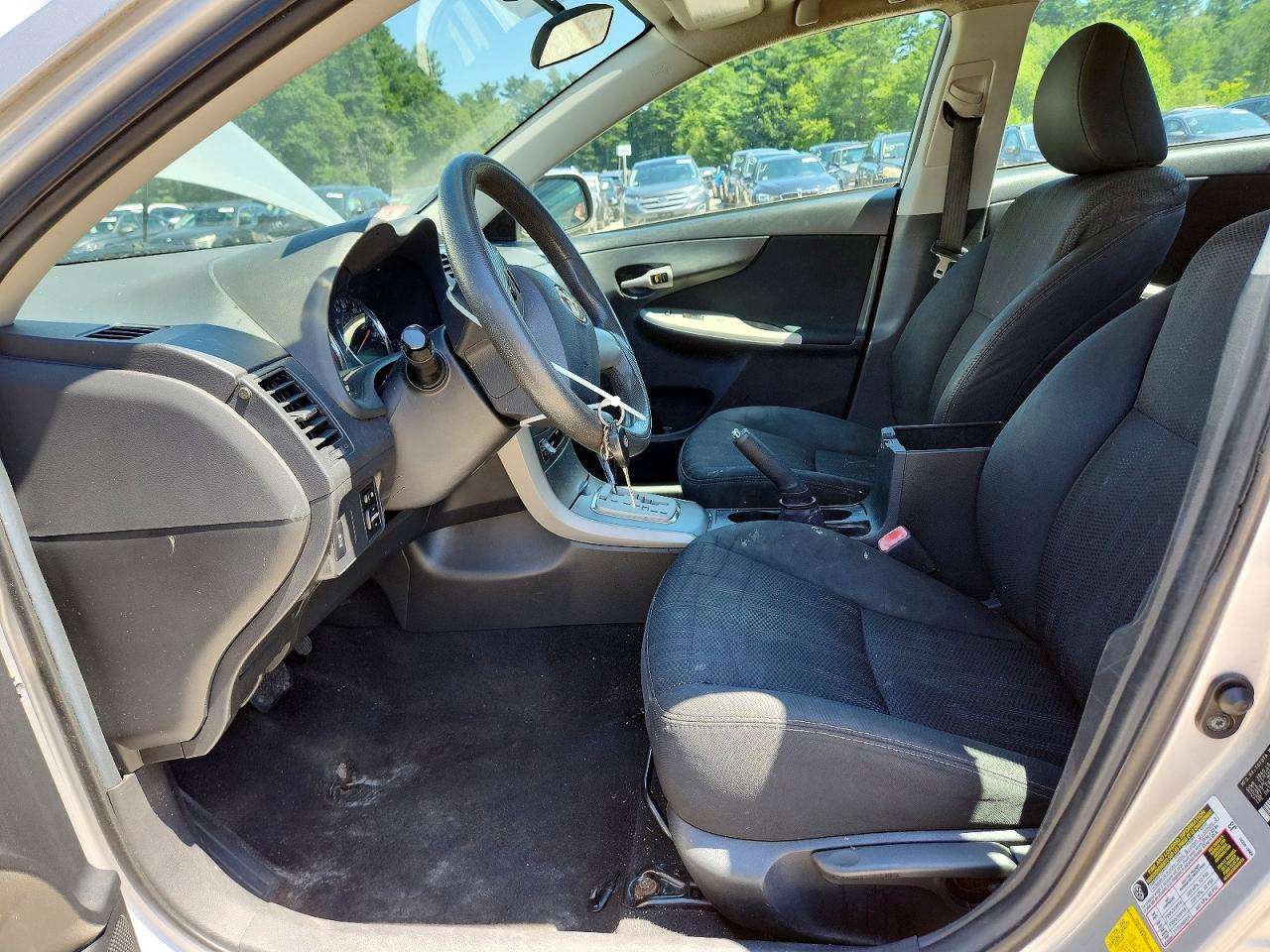 2012 Toyota Corolla S Silver vin: 2T1BU4EE2CC856547