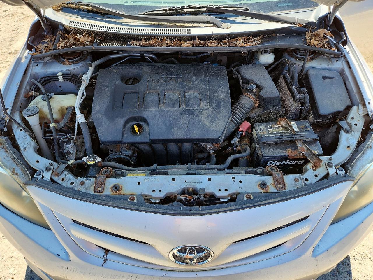 2012 Toyota Corolla S Silver vin: 2T1BU4EE2CC856547