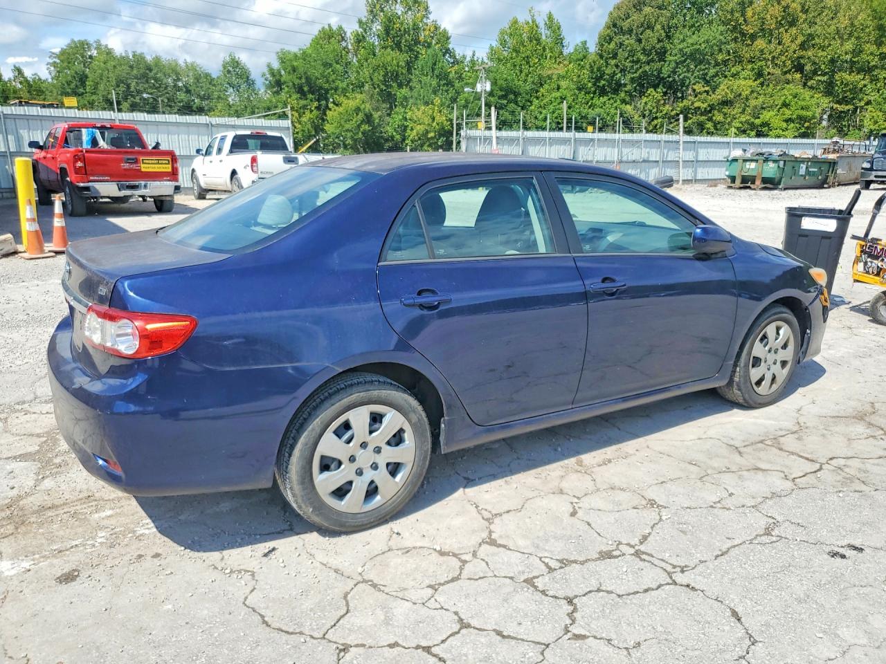 2012 Toyota Corolla Le Blue vin: 2T1BU4EE2CC859383