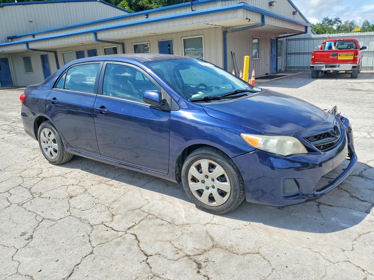 2012 Toyota Corolla Le Blue vin: 2T1BU4EE2CC859383