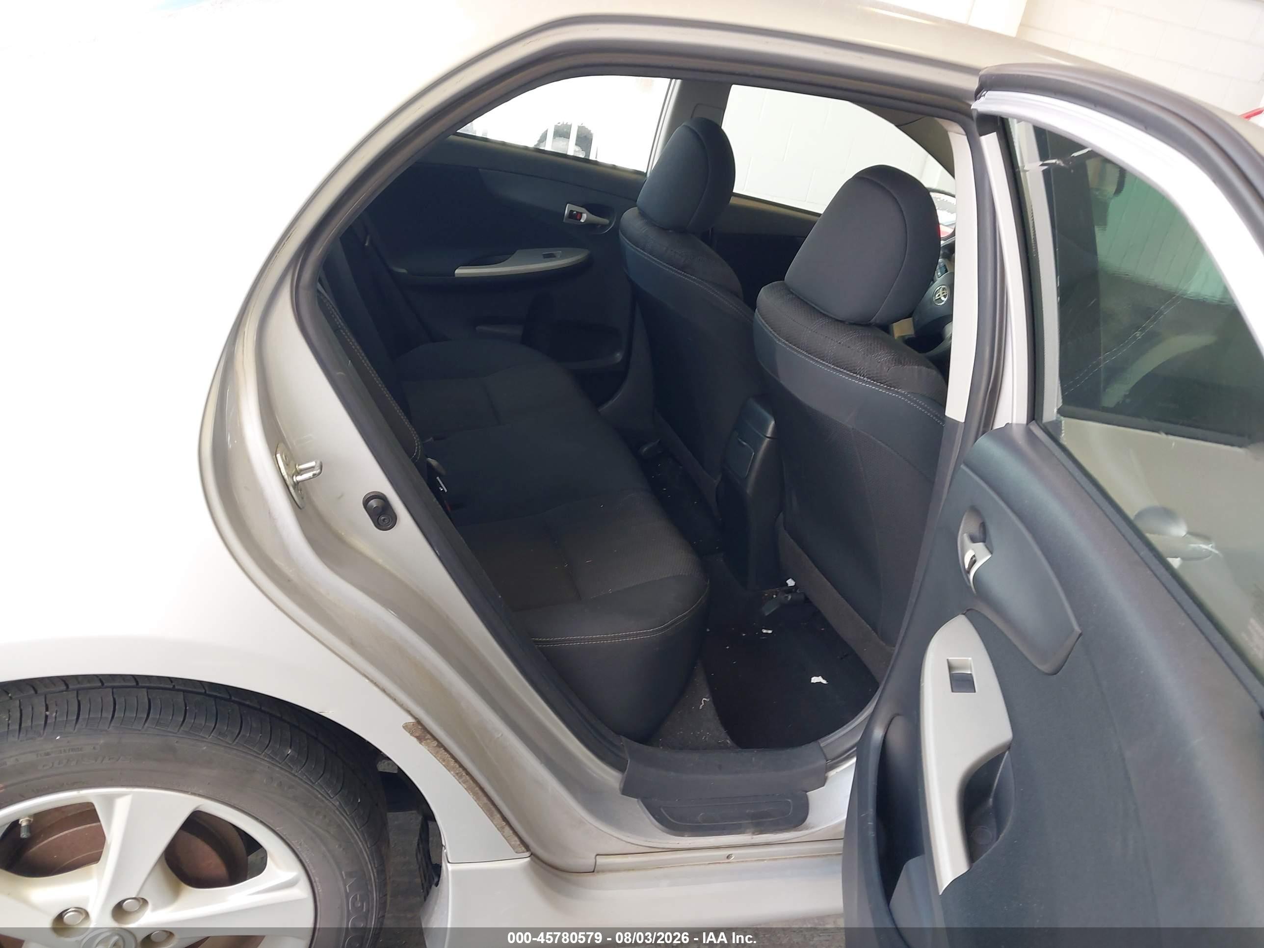 2012 Toyota Corolla S Silver vin: 2T1BU4EE2CC863336