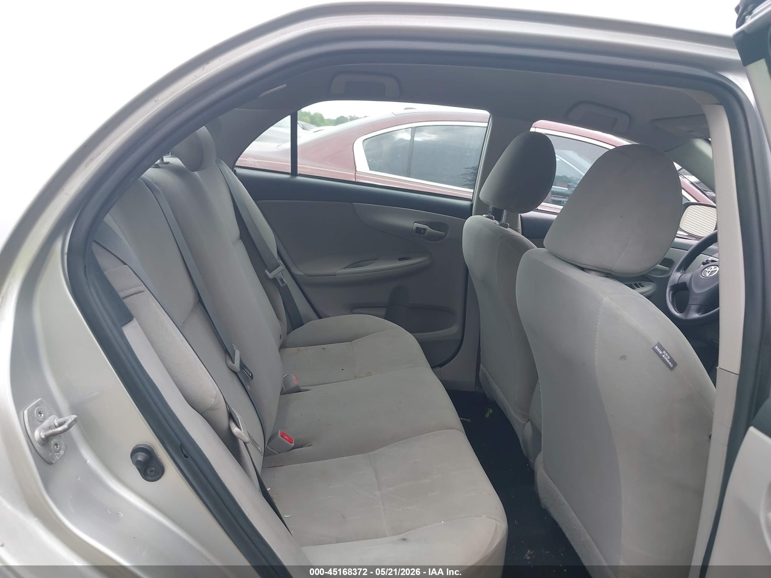 2012 Toyota Corolla L Silver vin: 2T1BU4EE2CC865183