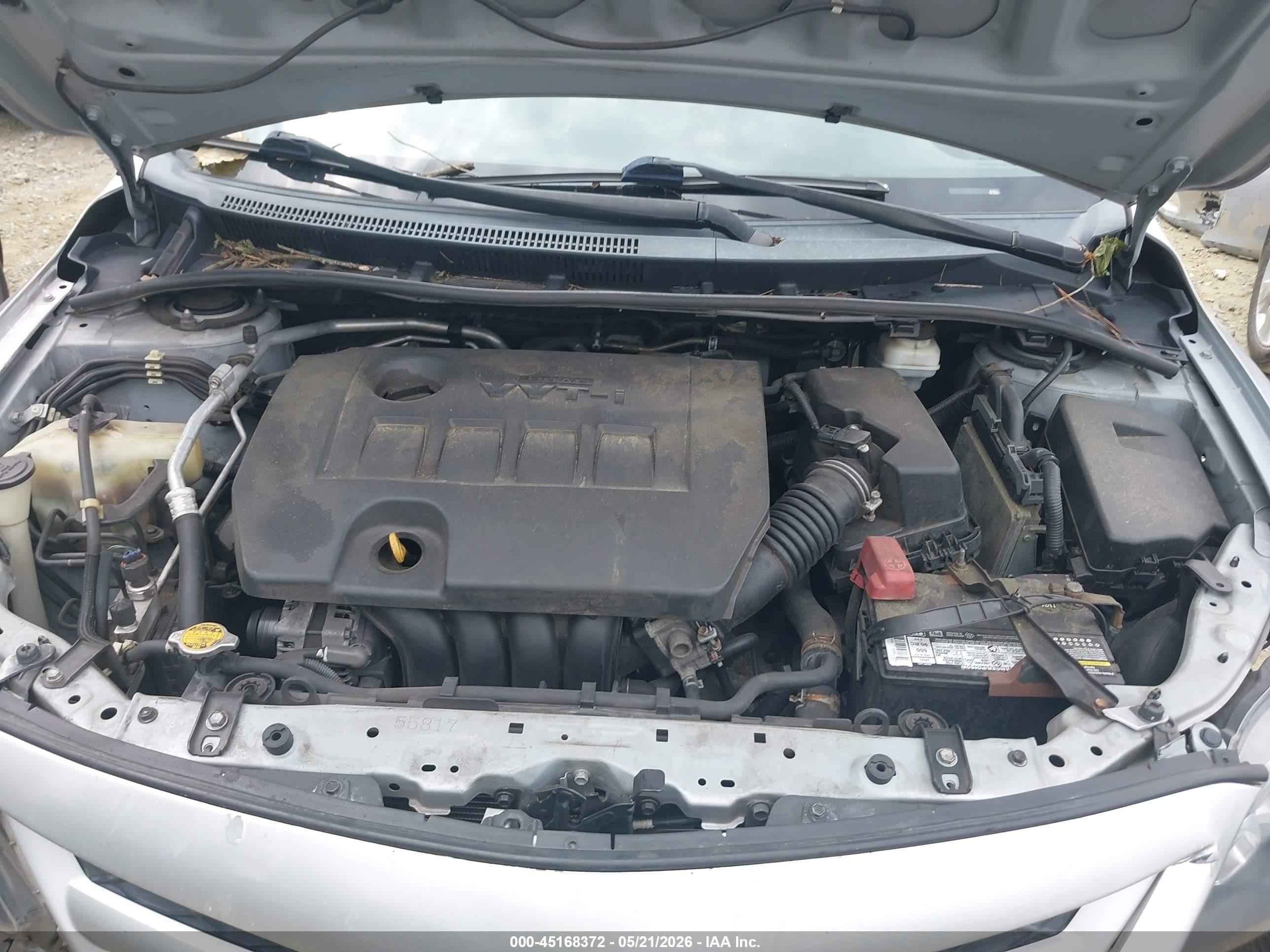 2012 Toyota Corolla L Silver vin: 2T1BU4EE2CC865183
