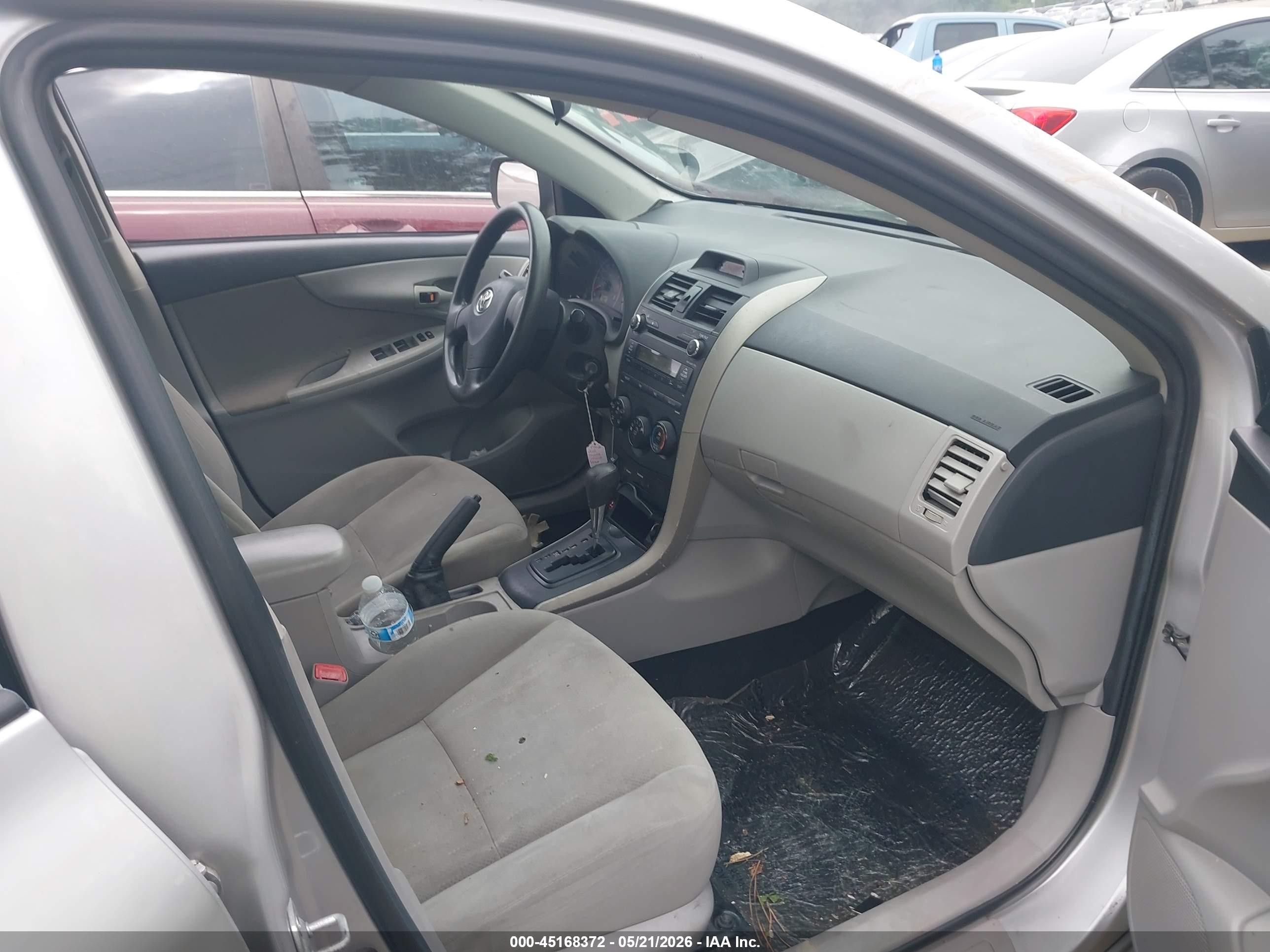 2012 Toyota Corolla L Silver vin: 2T1BU4EE2CC865183