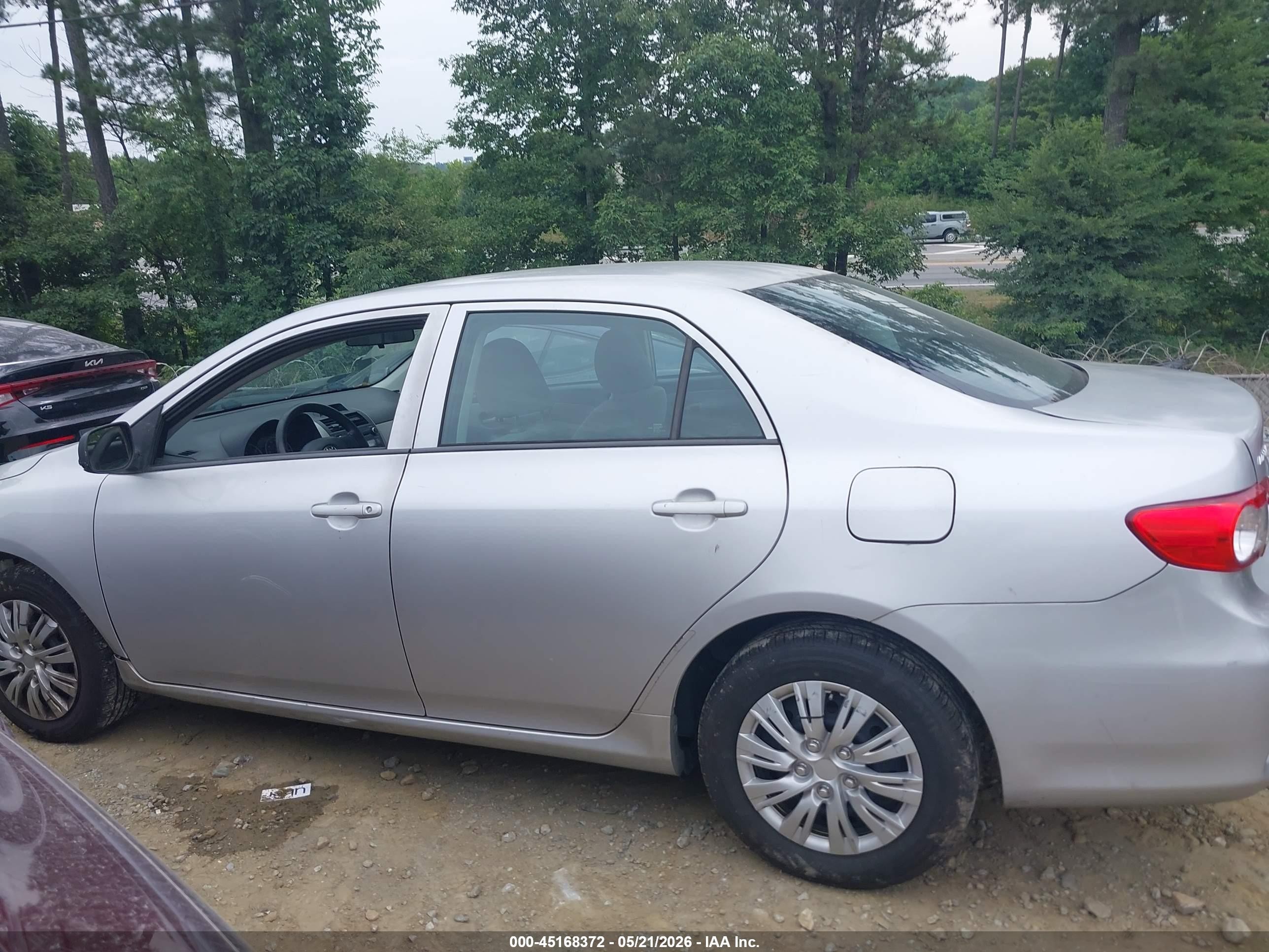 2012 Toyota Corolla L Silver vin: 2T1BU4EE2CC865183
