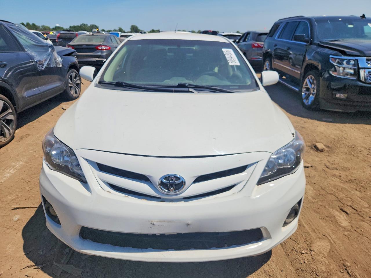 2012 Toyota Corolla Le White vin: 2T1BU4EE2CC891007