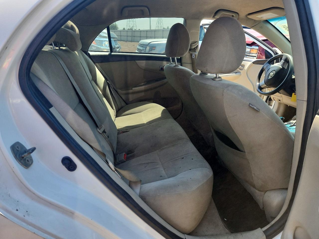 2012 Toyota Corolla Le White vin: 2T1BU4EE2CC891007