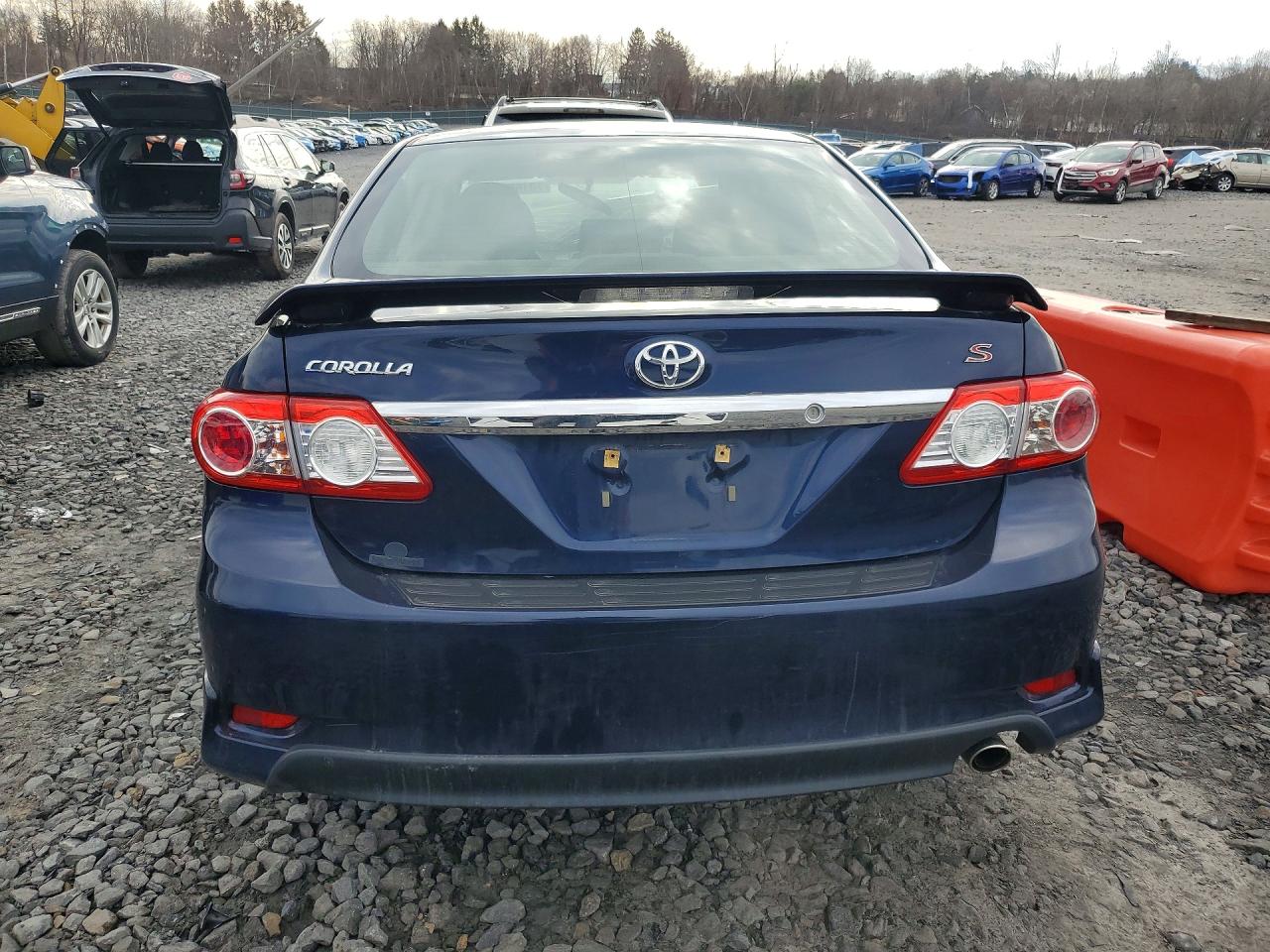 2012 Toyota Corolla S Blue vin: 2T1BU4EE2CC891248