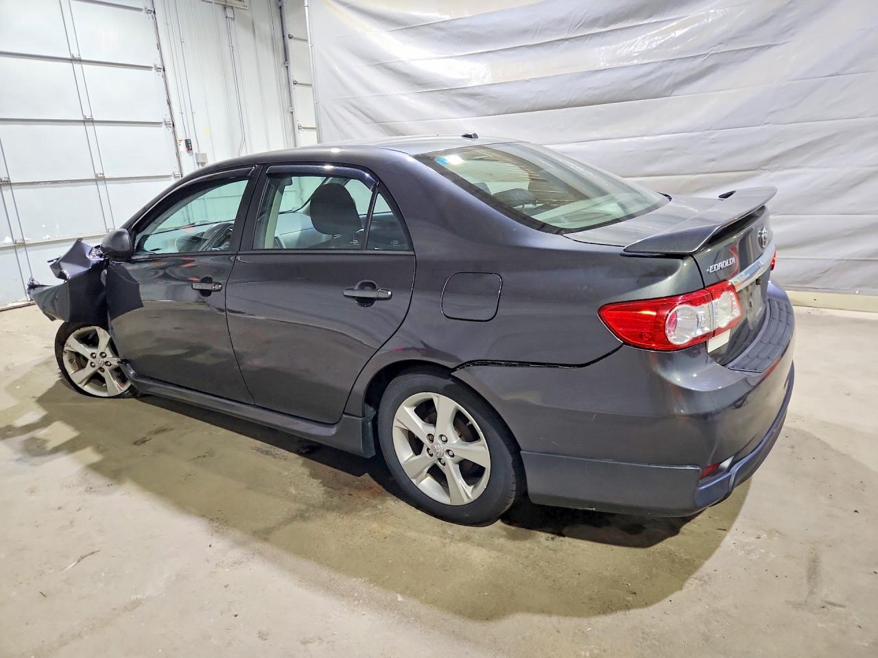 2012 Toyota Corolla S Gray vin: 2T1BU4EE2CC896806