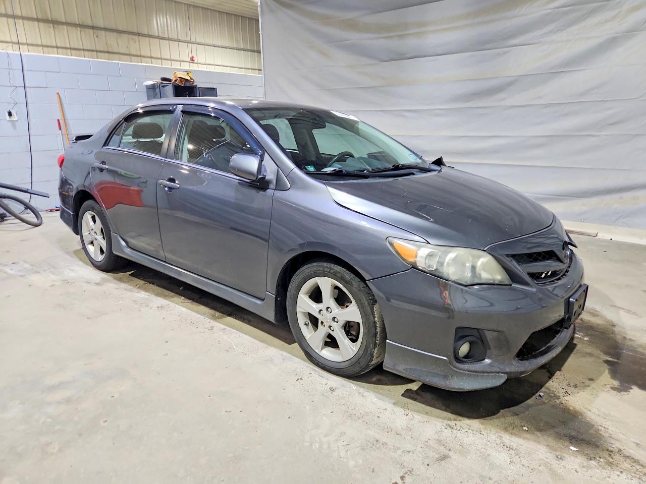 2012 Toyota Corolla S Gray vin: 2T1BU4EE2CC896806