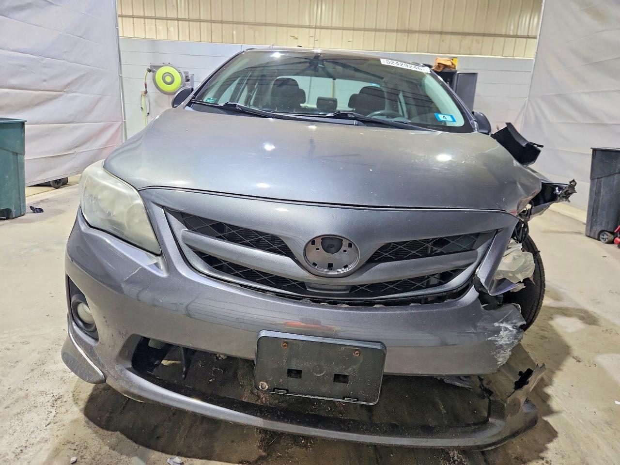2012 Toyota Corolla S Gray vin: 2T1BU4EE2CC896806