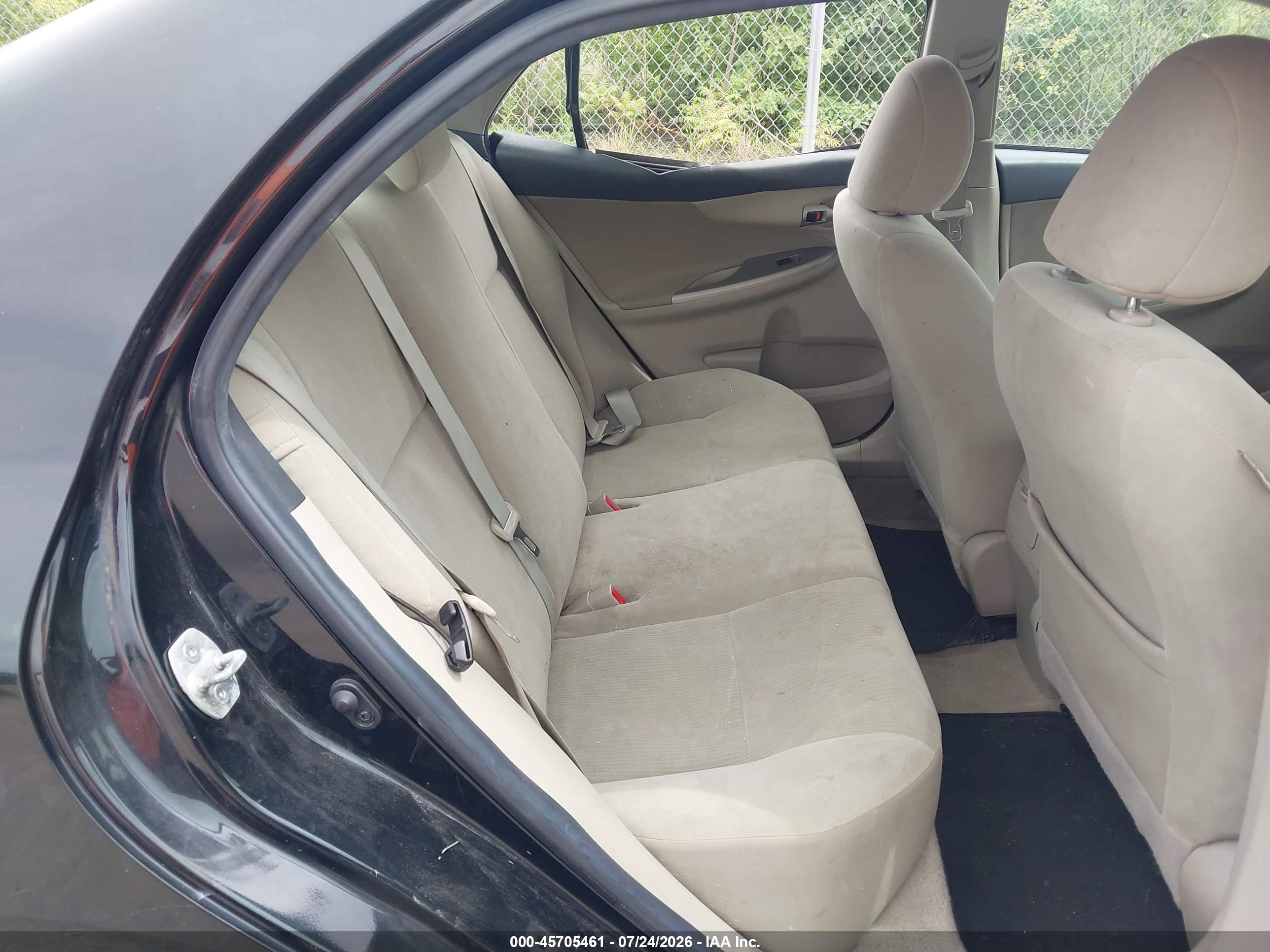 2012 Toyota Corolla Le Black vin: 2T1BU4EE2CC898863