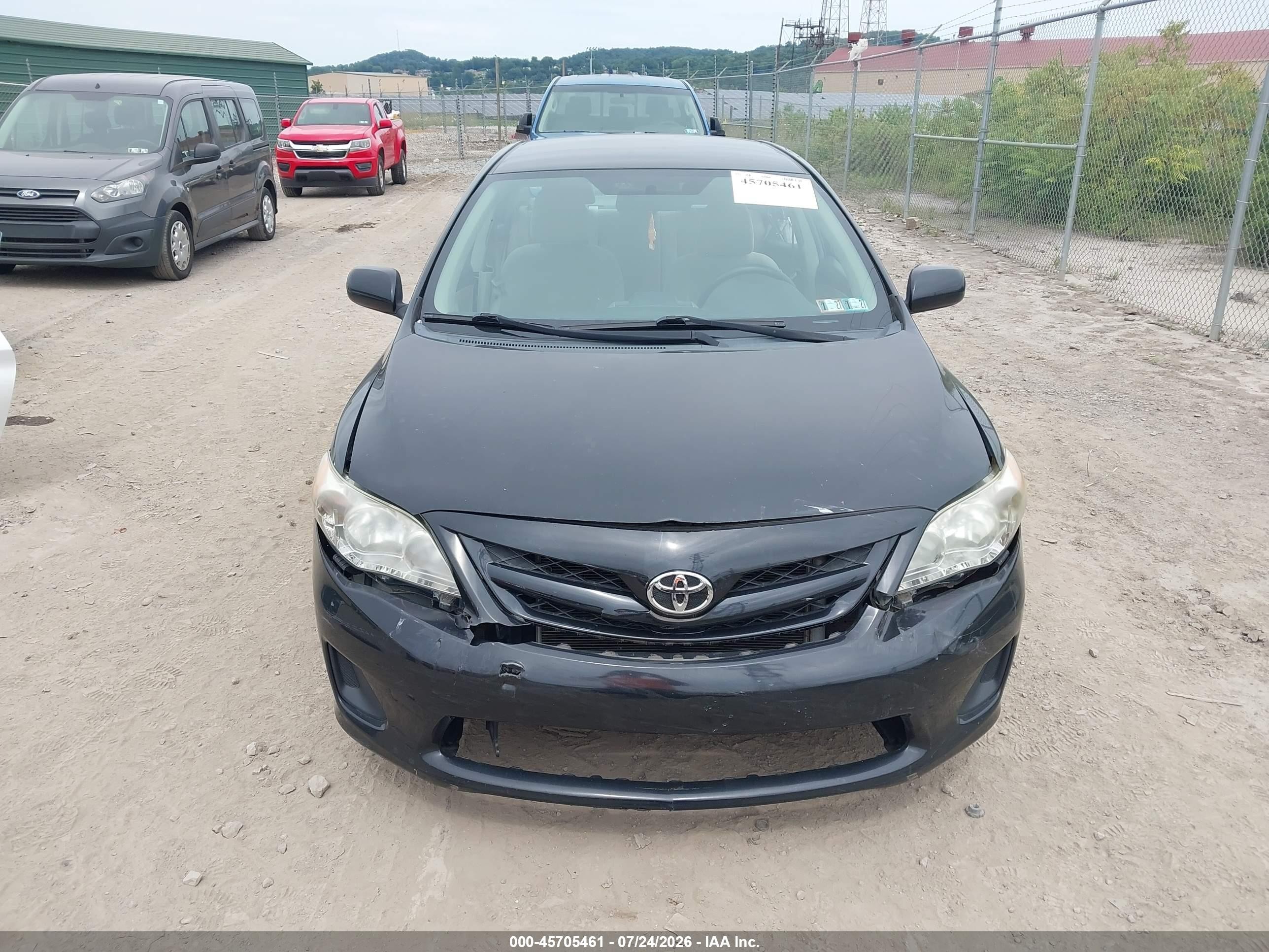 2012 Toyota Corolla Le Black vin: 2T1BU4EE2CC898863