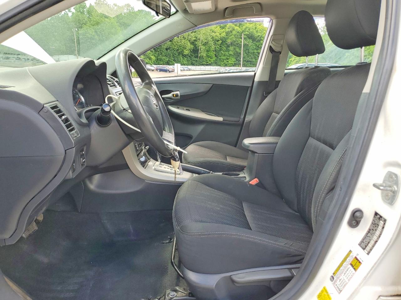 2012 Toyota Corolla S White vin: 2T1BU4EE2CC901101
