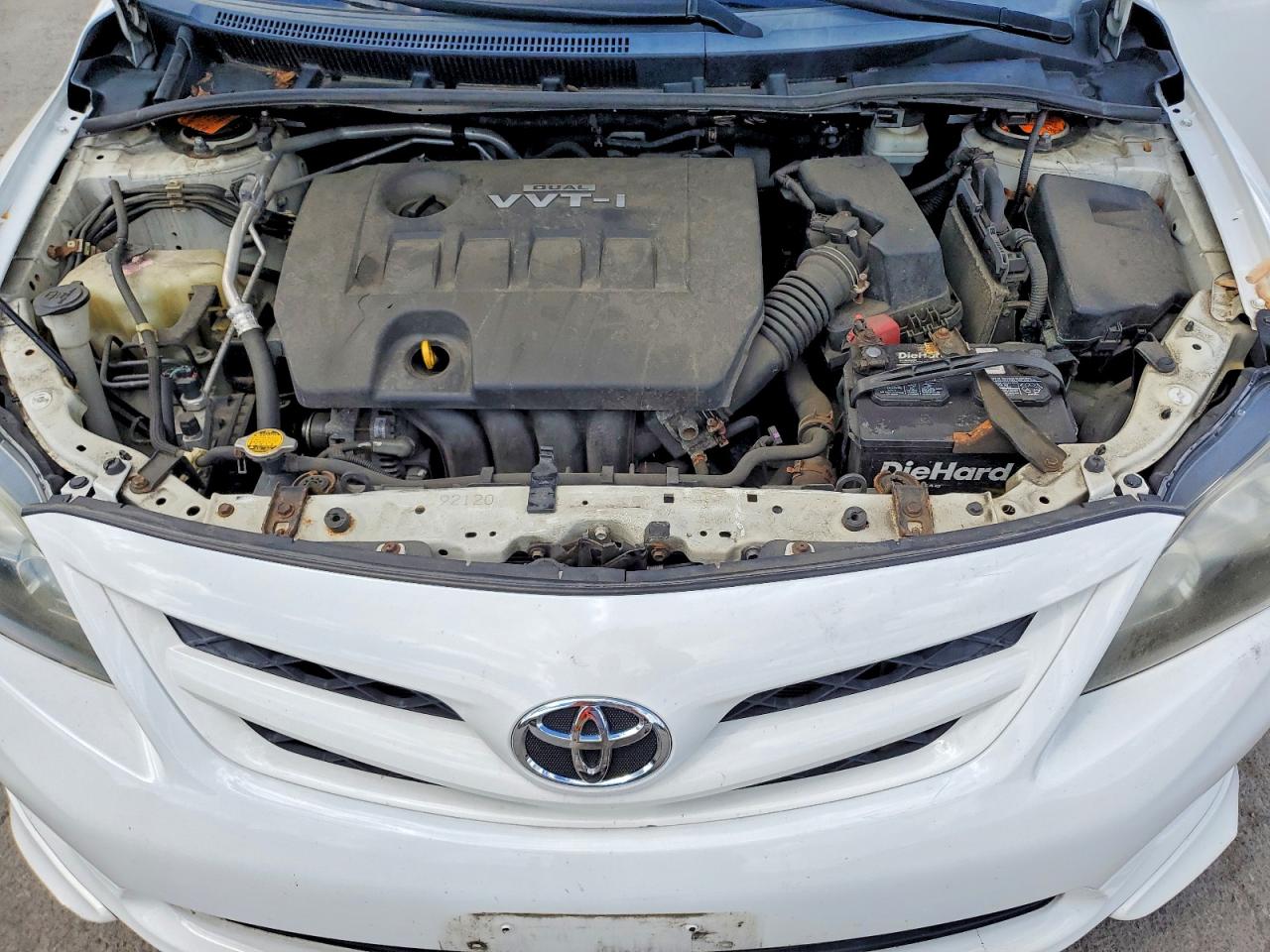 2012 Toyota Corolla S White vin: 2T1BU4EE2CC901101
