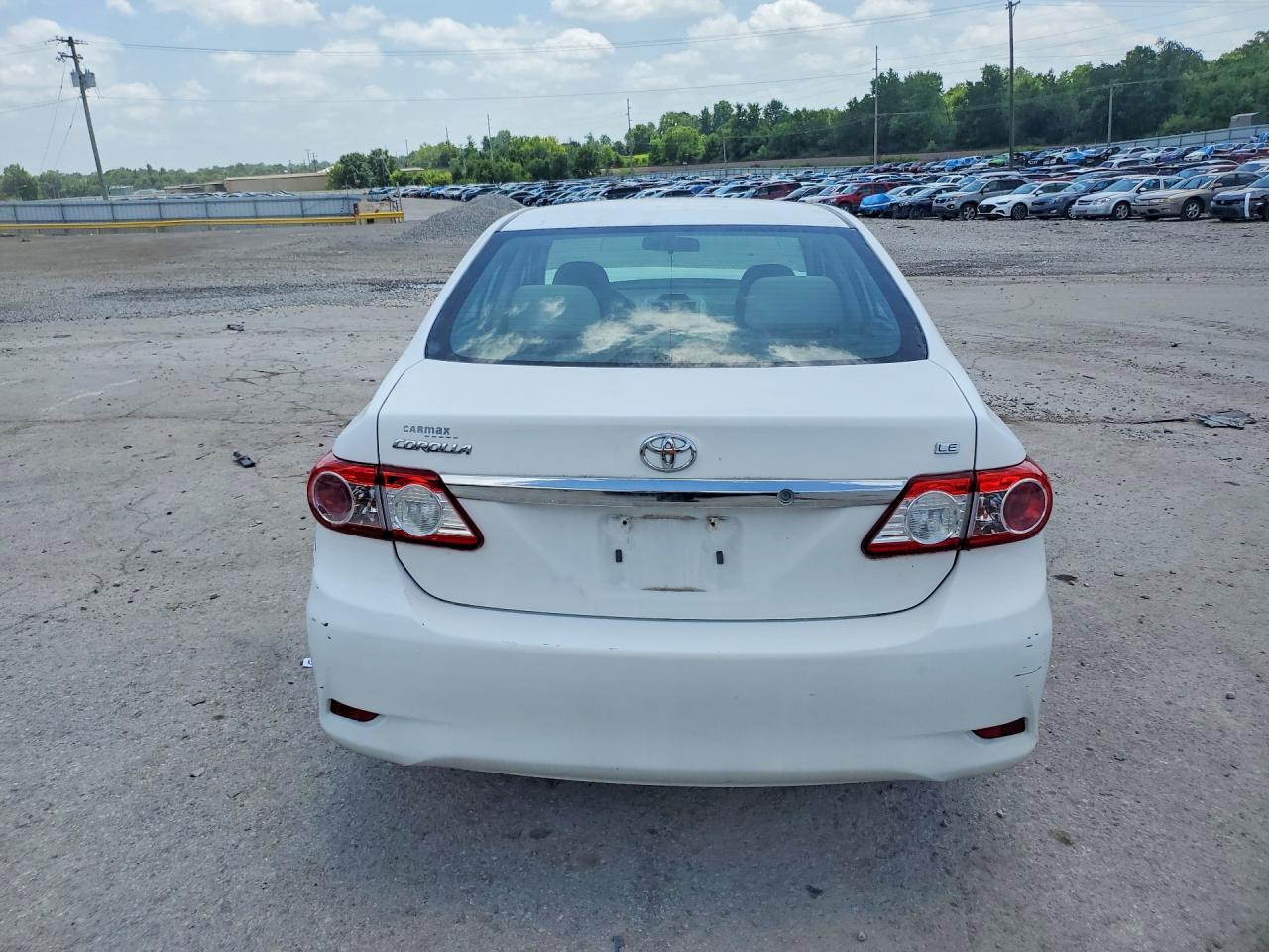 2012 Toyota Corolla Le White vin: 2T1BU4EE2CC902104