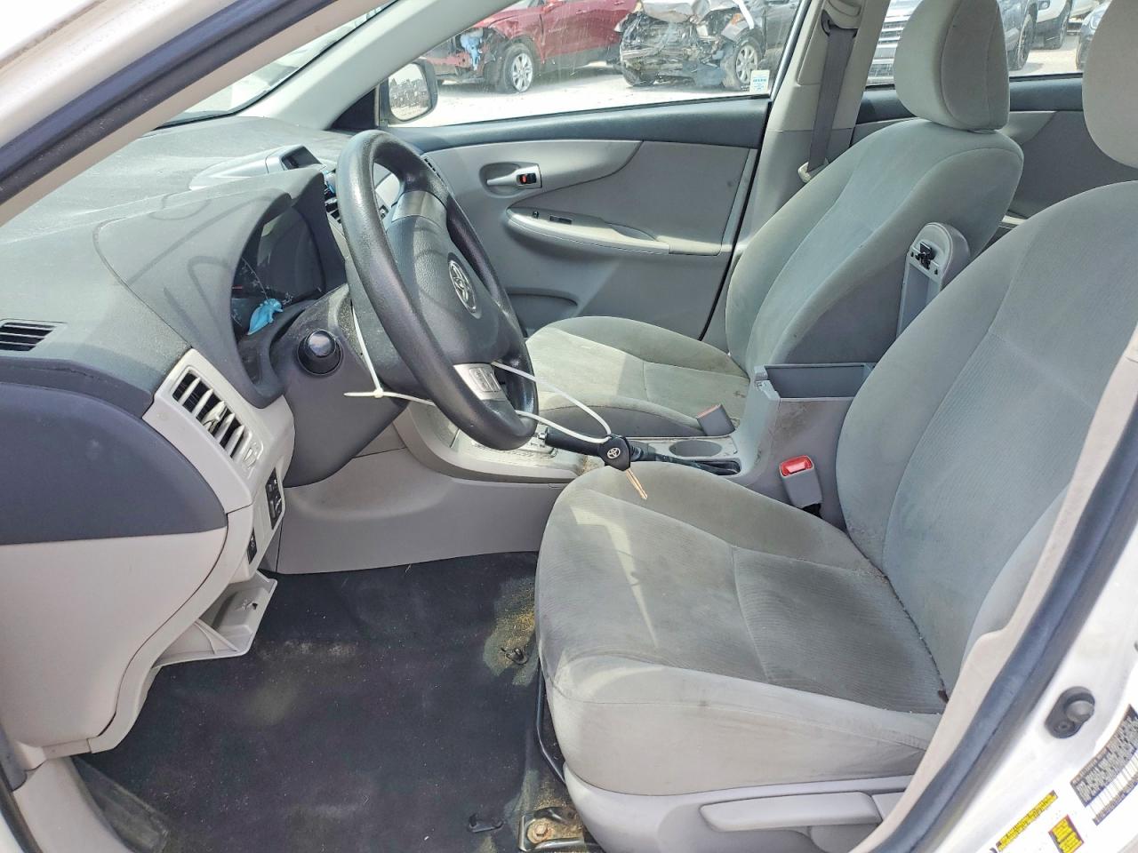 2012 Toyota Corolla Le White vin: 2T1BU4EE2CC902104