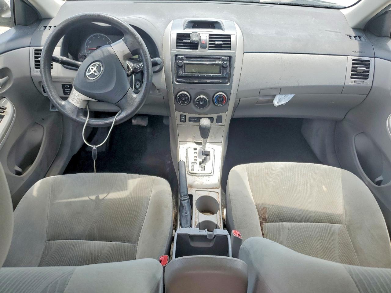 2012 Toyota Corolla Le White vin: 2T1BU4EE2CC902104