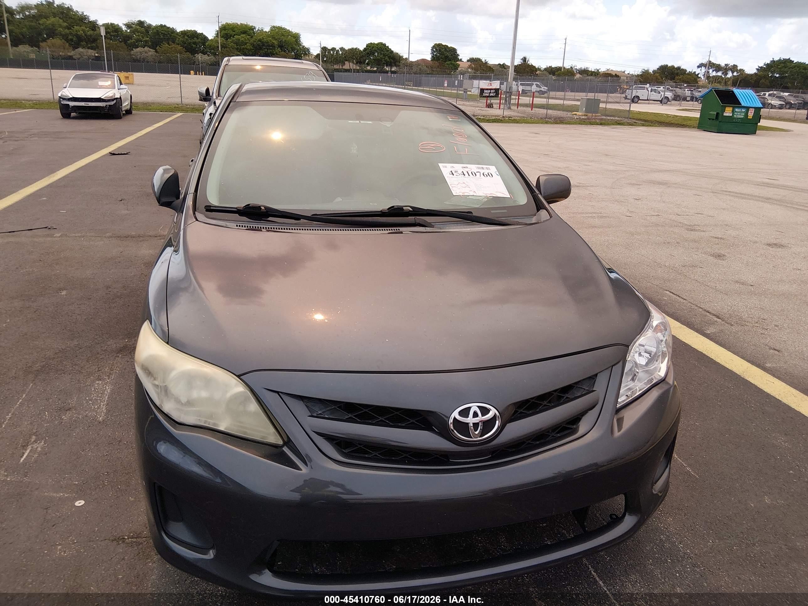 2012 Toyota Corolla Le Black vin: 2T1BU4EE2CC910591