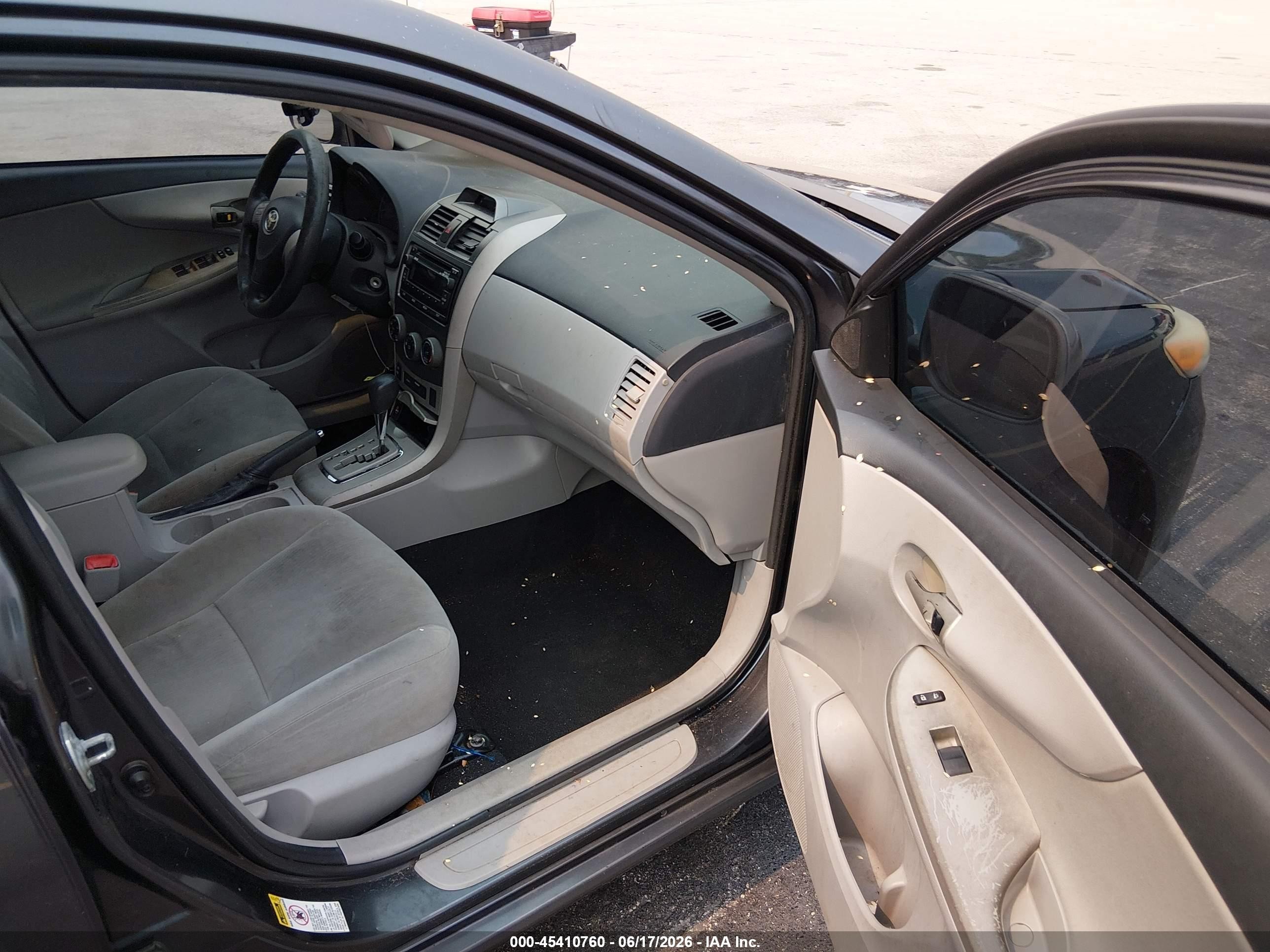 2012 Toyota Corolla Le Black vin: 2T1BU4EE2CC910591