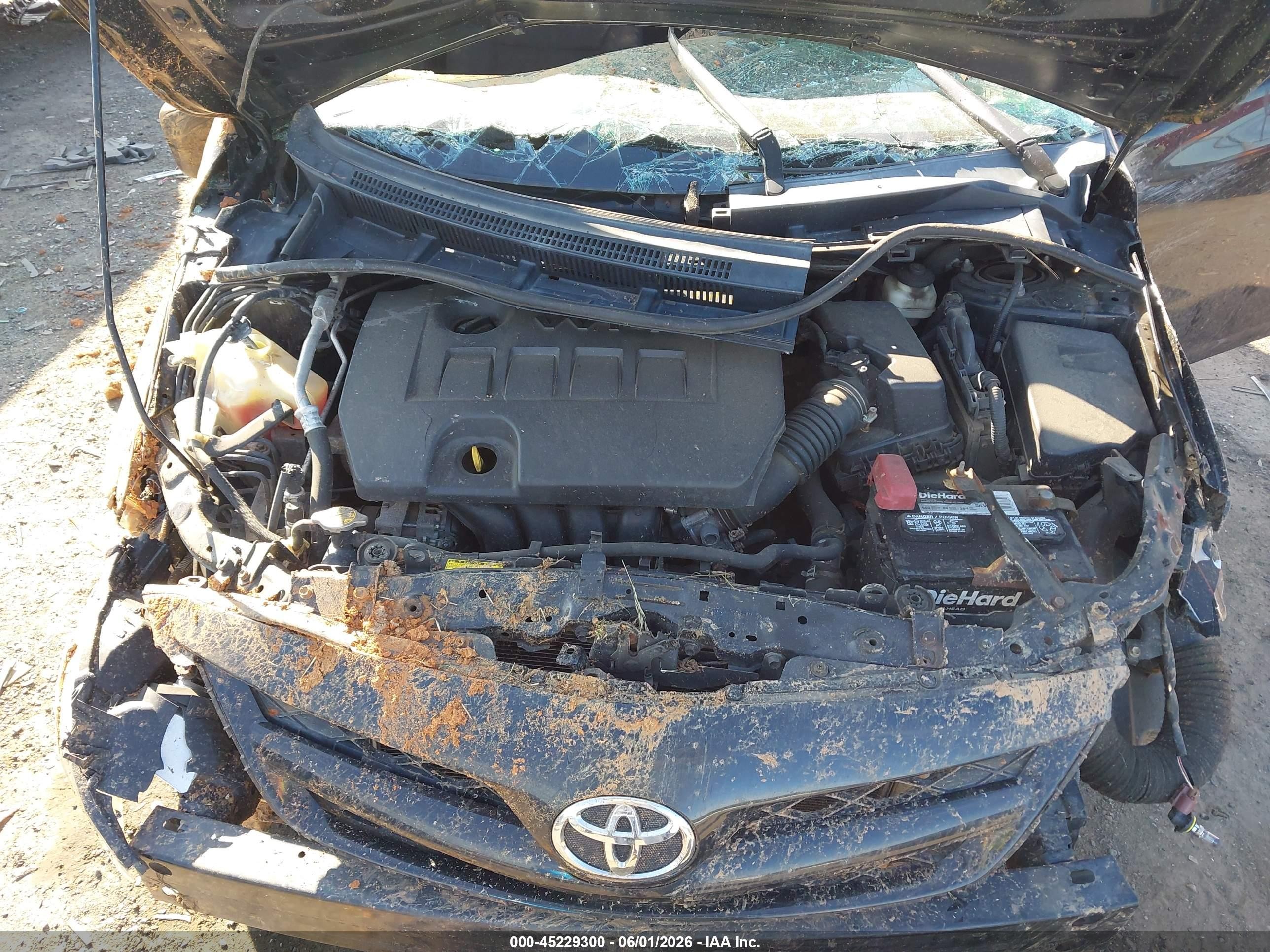 2012 Toyota Corolla S Black vin: 2T1BU4EE2CC915385