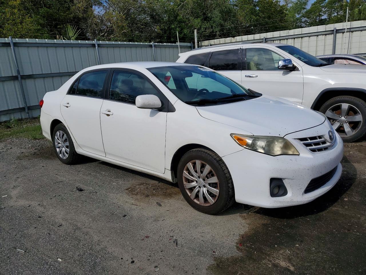 2013 Toyota Corolla Le Белый vin: 2T1BU4EE2DC001834