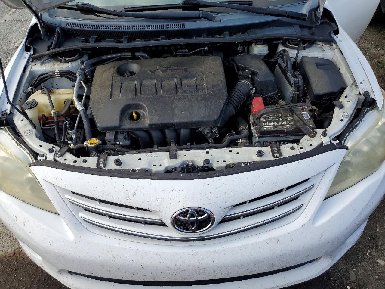 2013 Toyota Corolla Le Белый vin: 2T1BU4EE2DC001834