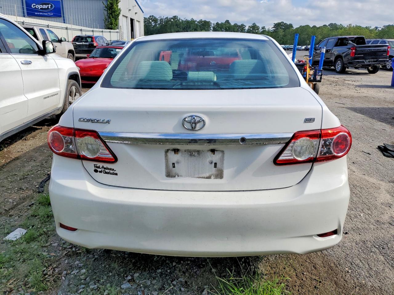 2013 Toyota Corolla Le Белый vin: 2T1BU4EE2DC001834