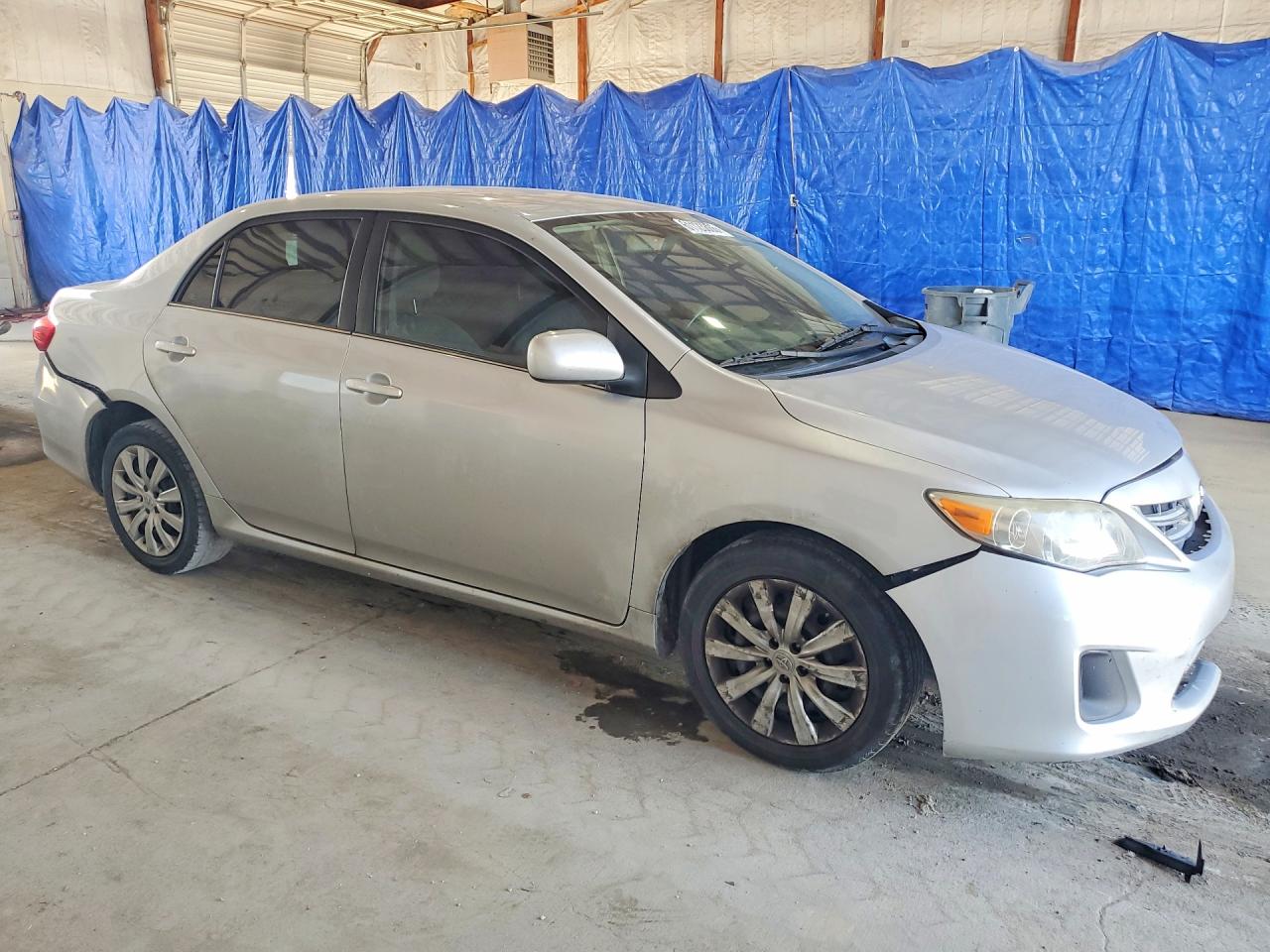 2013 Toyota Corolla Le Silver vin: 2T1BU4EE2DC015605