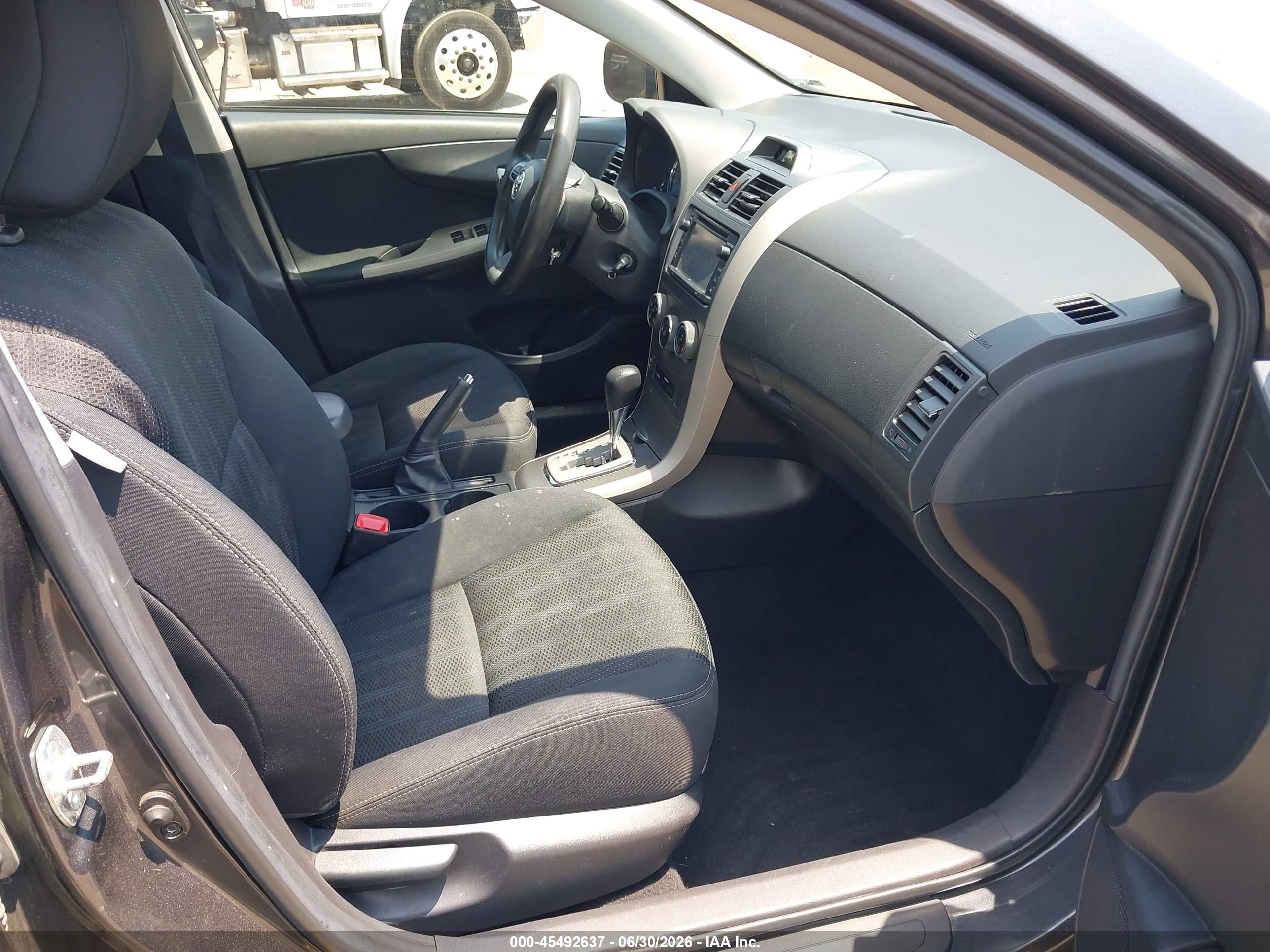 2013 Toyota Corolla S Gray vin: 2T1BU4EE2DC026488