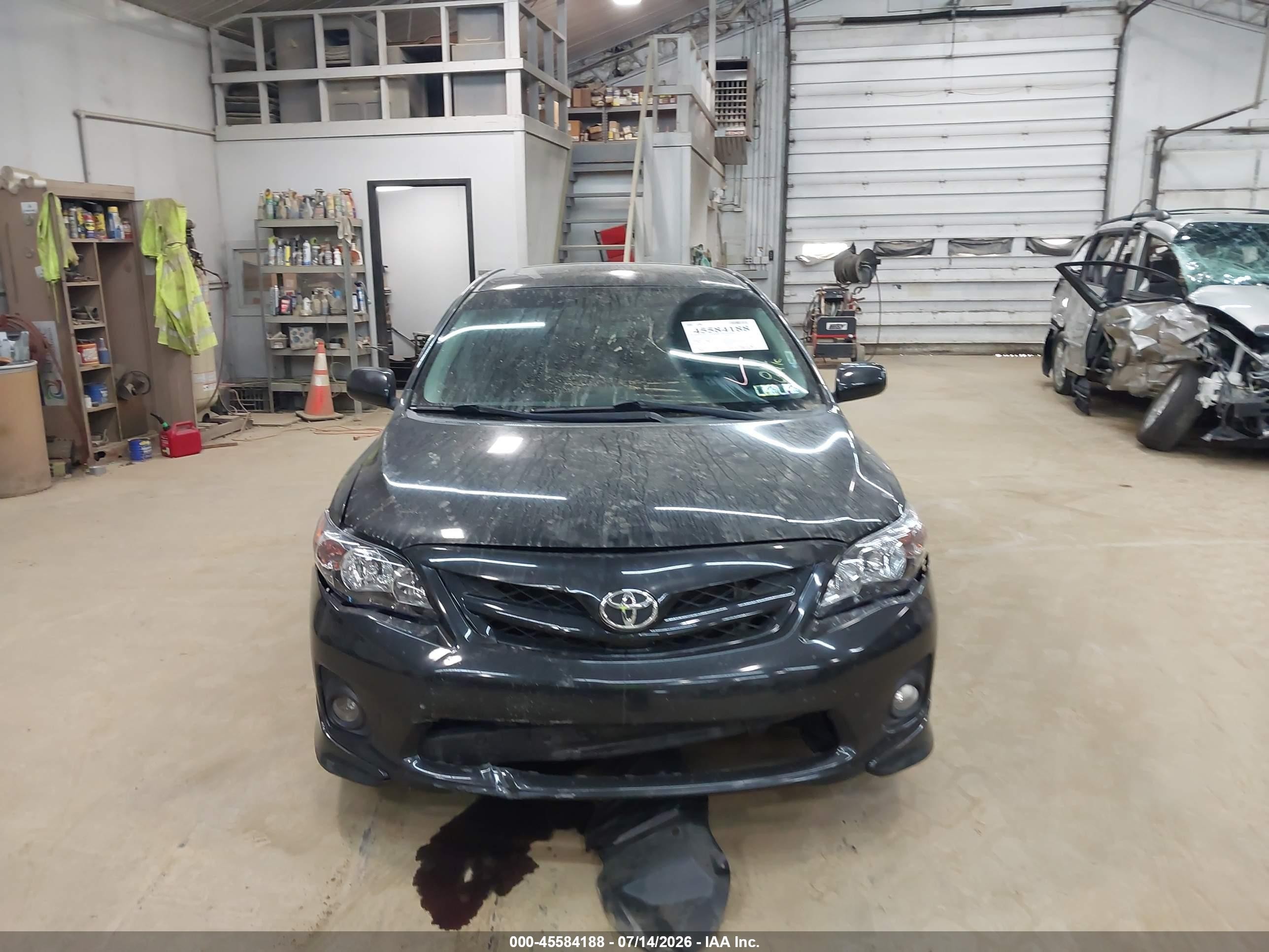 2013 Toyota Corolla S Черный vin: 2T1BU4EE2DC035840
