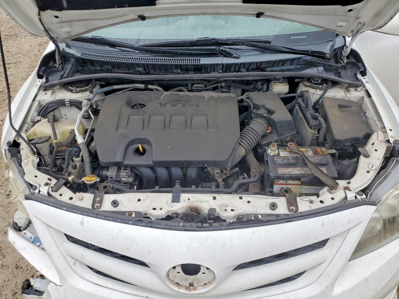 2013 Toyota Corolla S White vin: 2T1BU4EE2DC043274