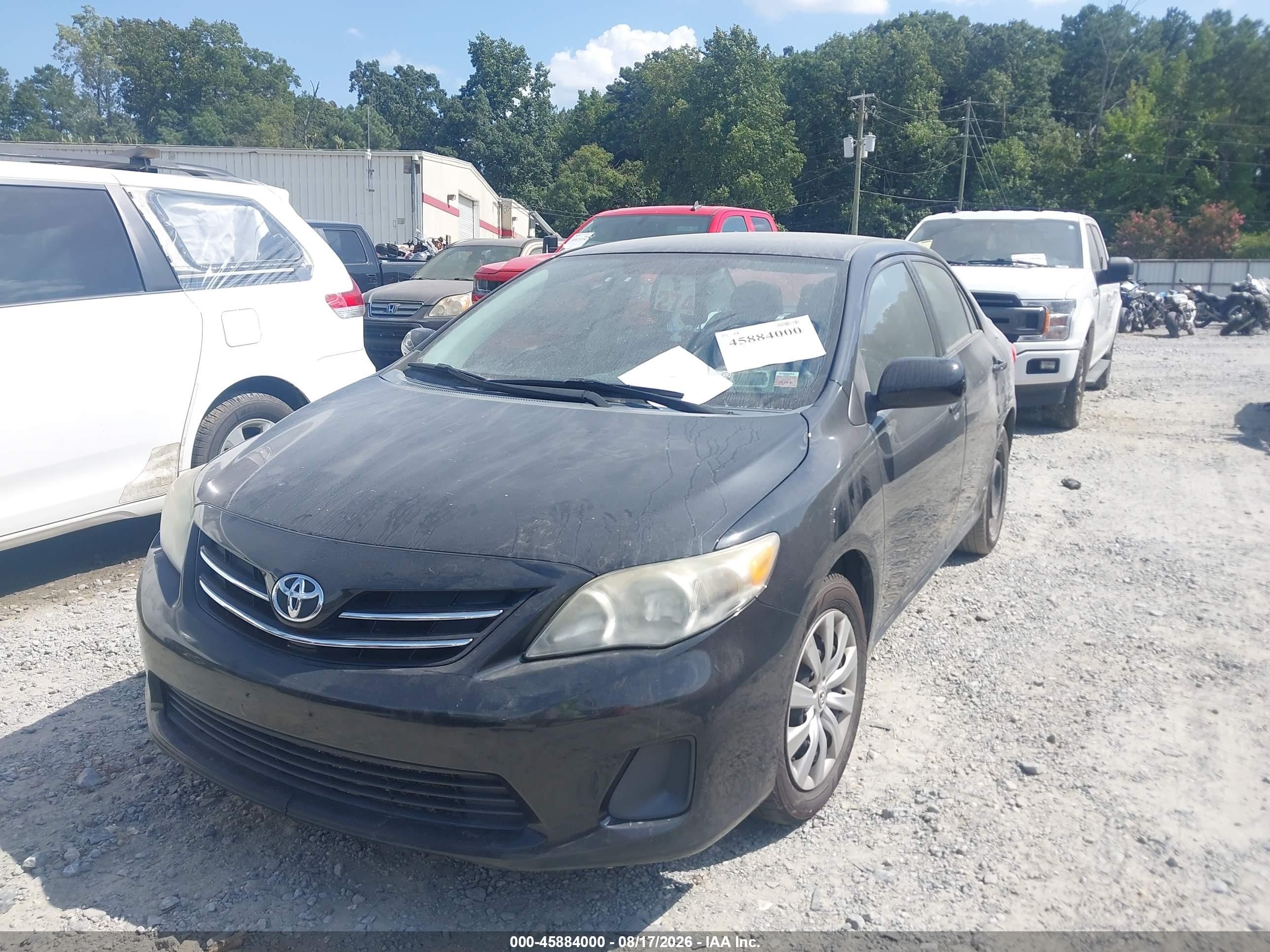 2013 Toyota Corolla Le Черный vin: 2T1BU4EE2DC072001