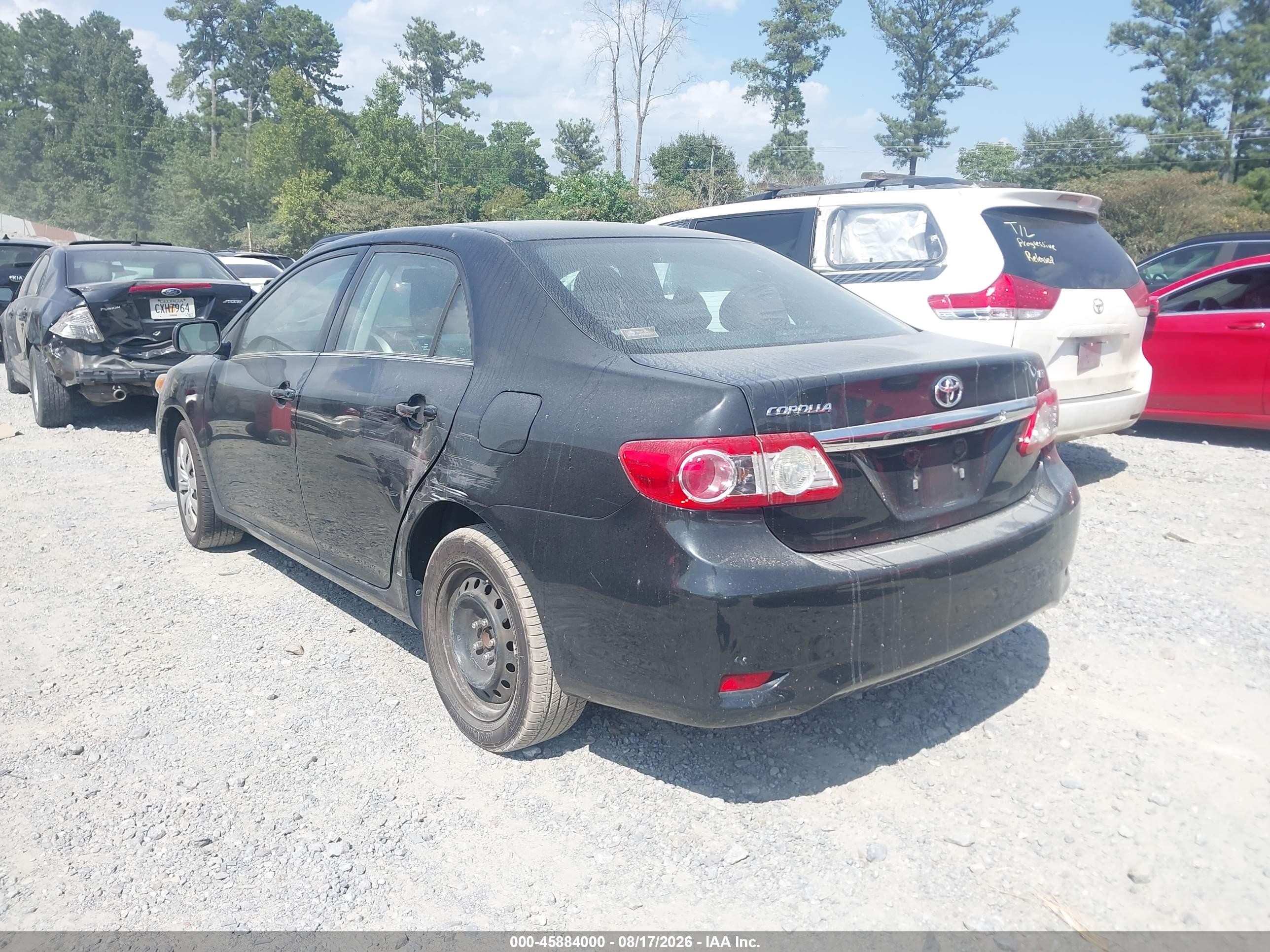 2013 Toyota Corolla Le Черный vin: 2T1BU4EE2DC072001