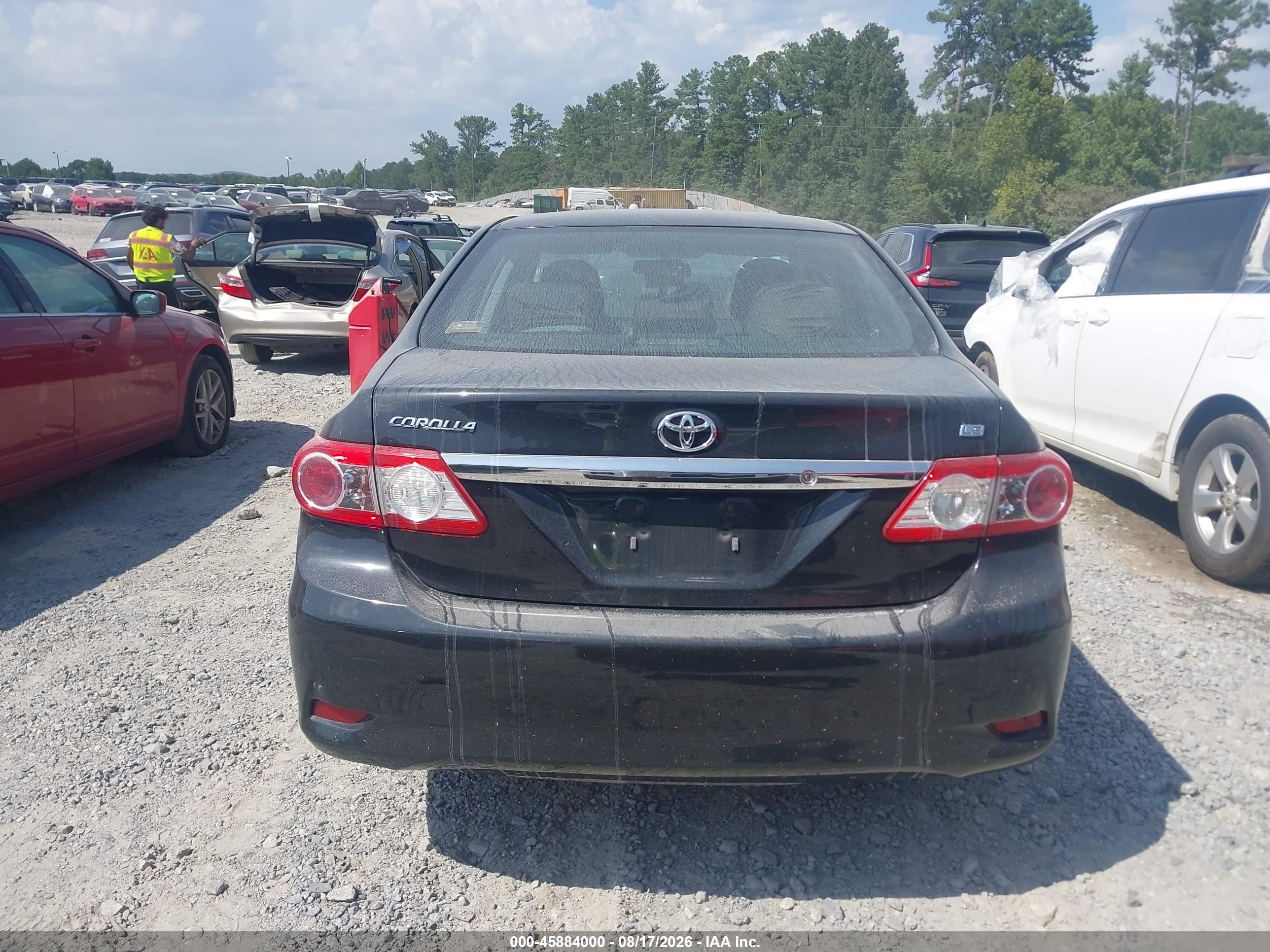 2013 Toyota Corolla Le Черный vin: 2T1BU4EE2DC072001