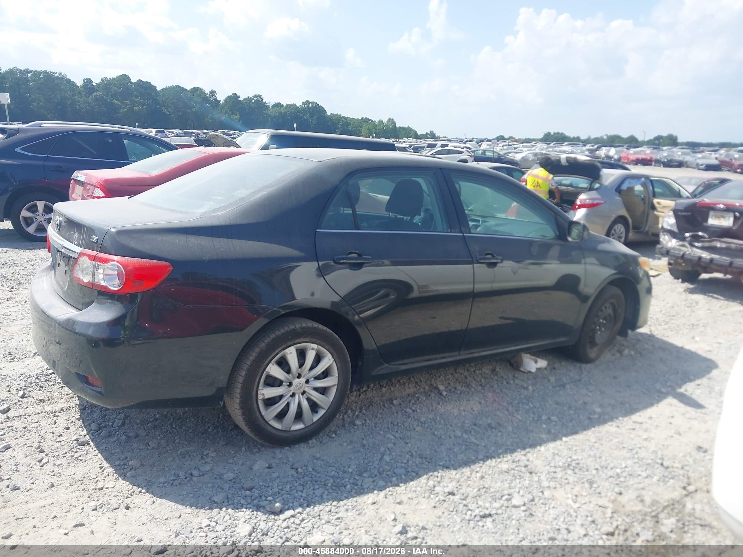 2013 Toyota Corolla Le Черный vin: 2T1BU4EE2DC072001