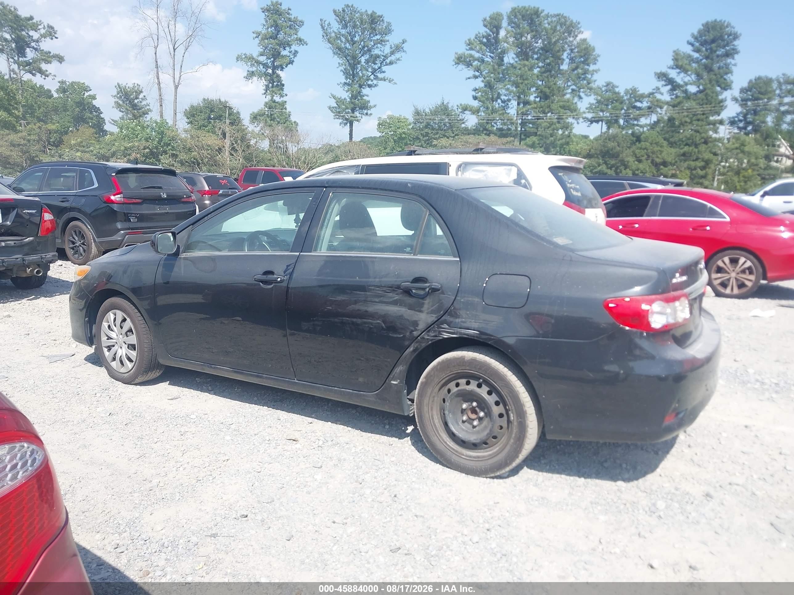 2013 Toyota Corolla Le Черный vin: 2T1BU4EE2DC072001