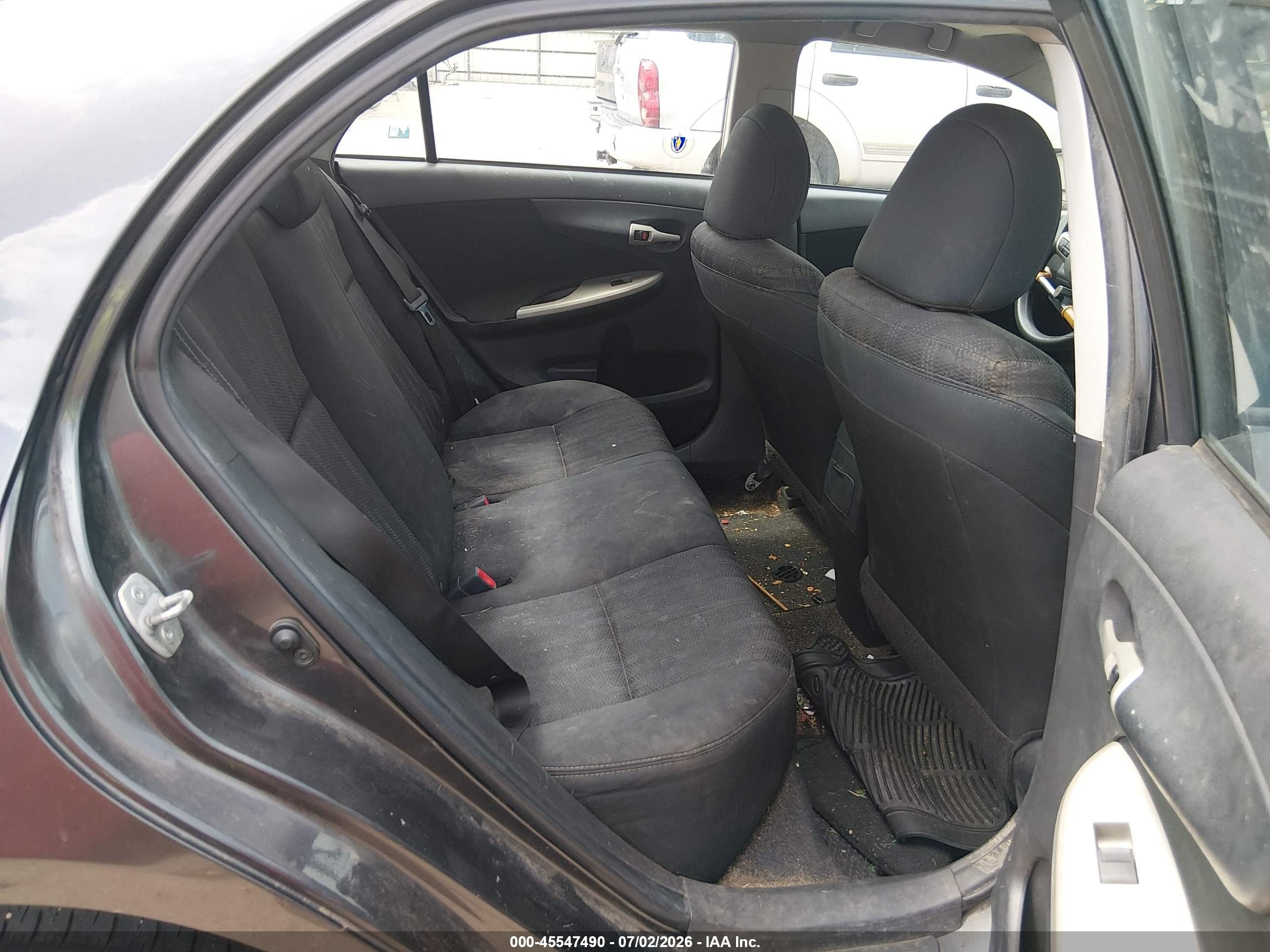 2013 Toyota Corolla S Gray vin: 2T1BU4EE2DC079899