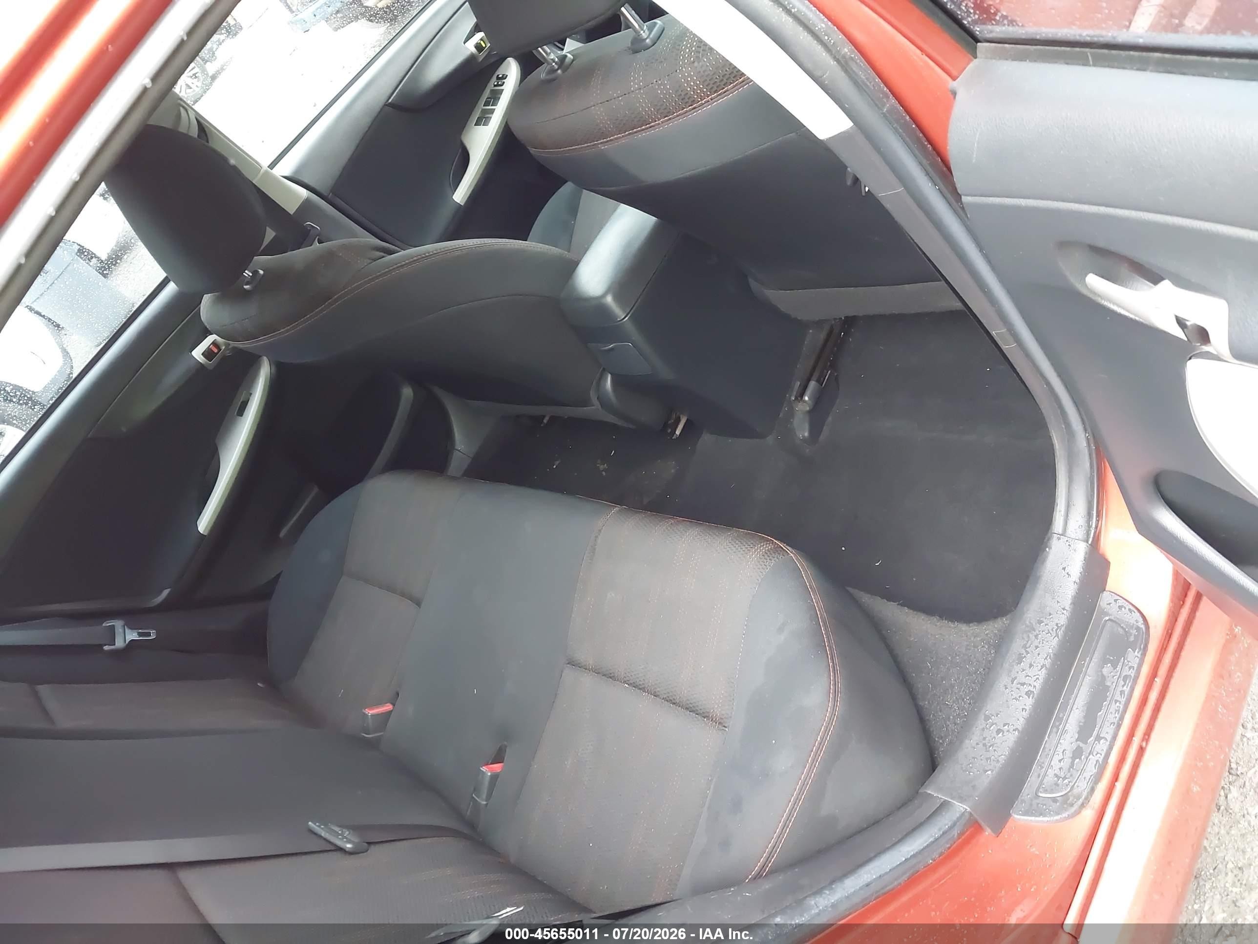 2013 Toyota Corolla S Special Edition Orange vin: 2T1BU4EE2DC084083