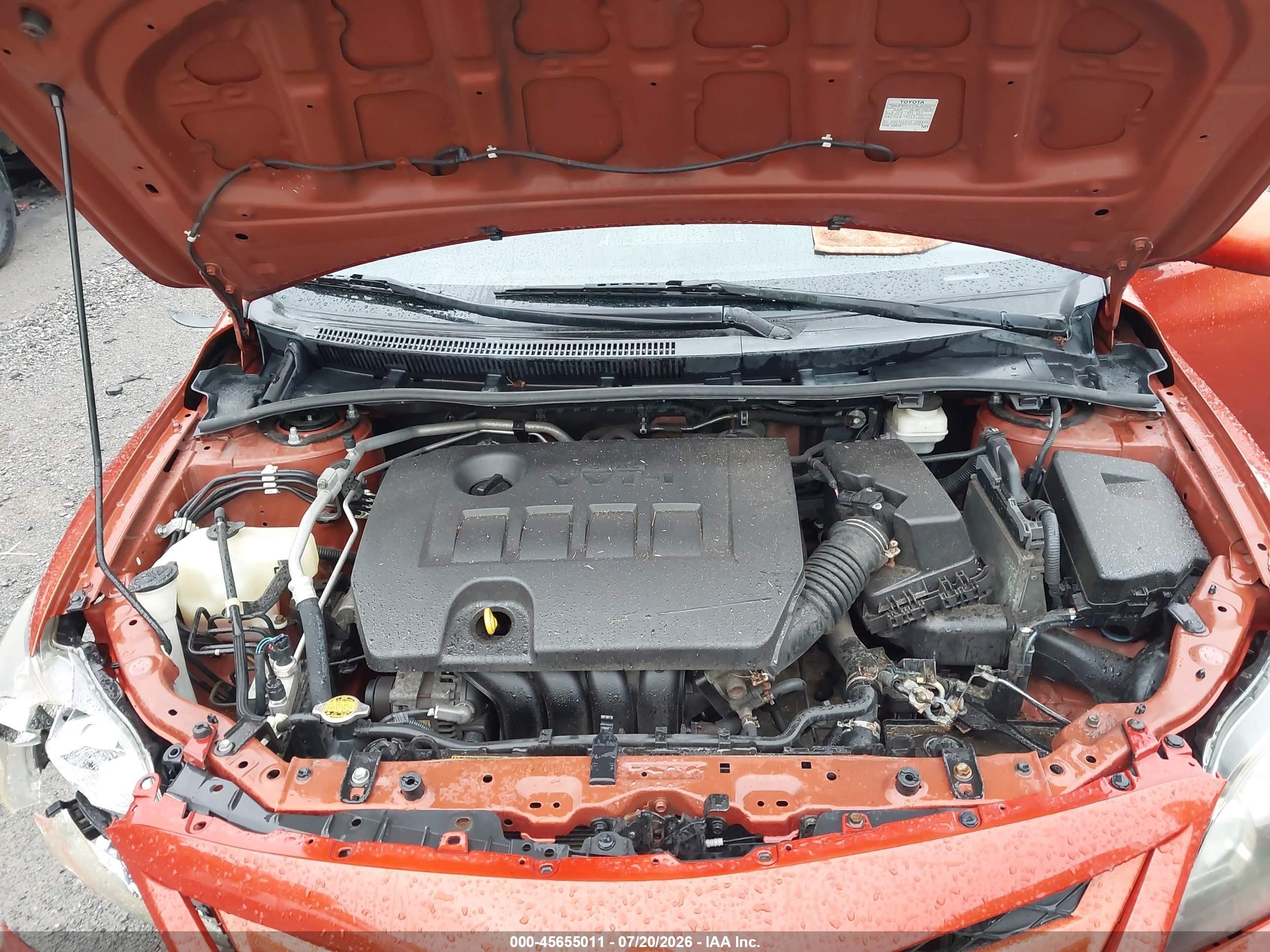 2013 Toyota Corolla S Special Edition Orange vin: 2T1BU4EE2DC084083
