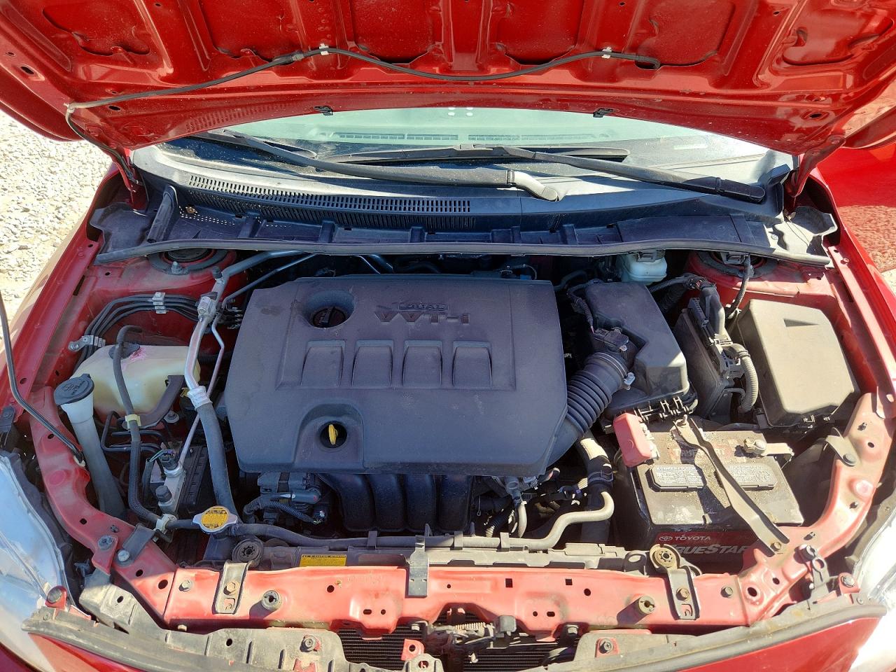 2013 Toyota Corolla L Red vin: 2T1BU4EE2DC099571